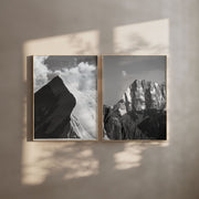 Aiguille de Bionnassay & Grandes Jorasses  – Mountain Wall Art Prints