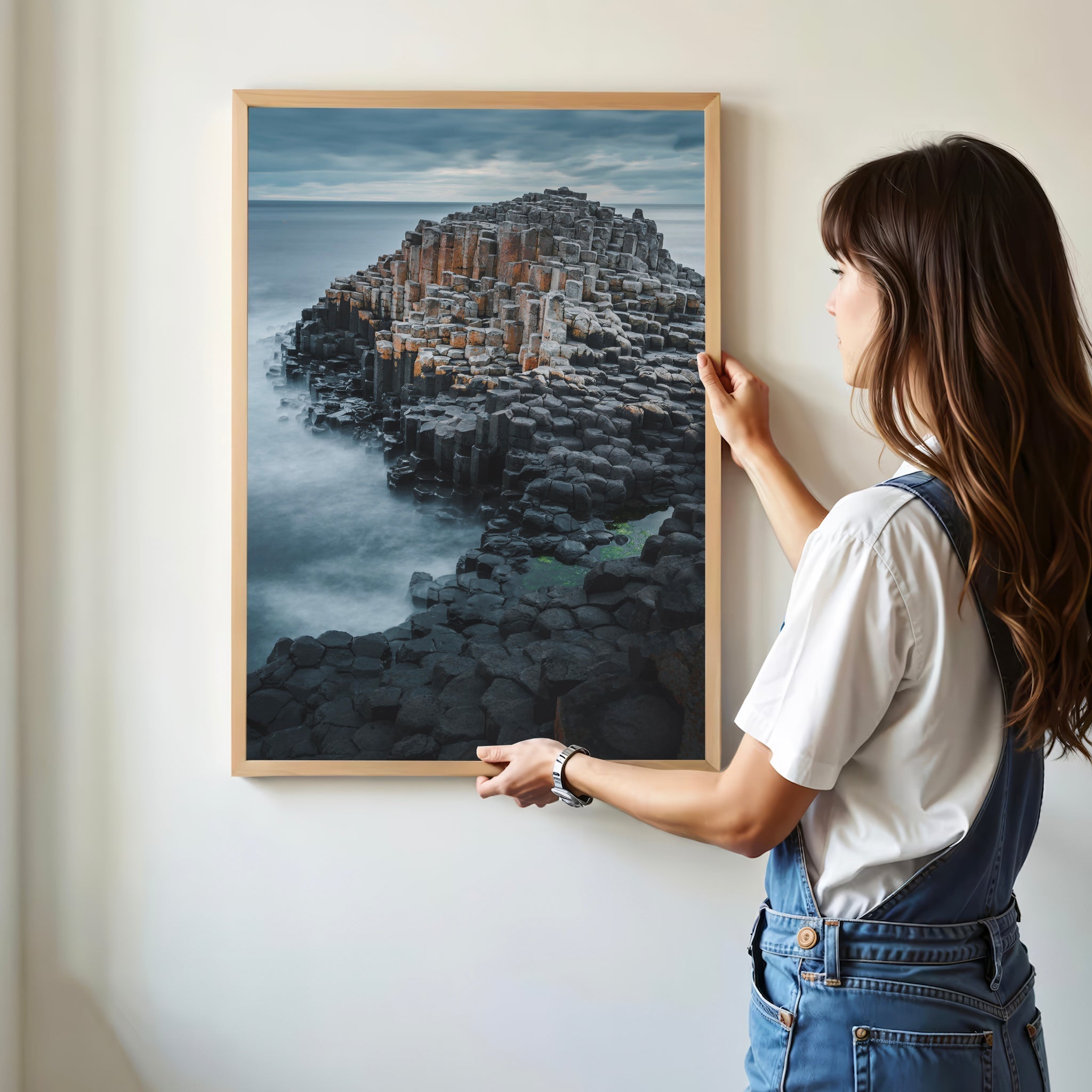 Giant’s Causeway Wall Art Print – Irish Coastal Landscape Photography