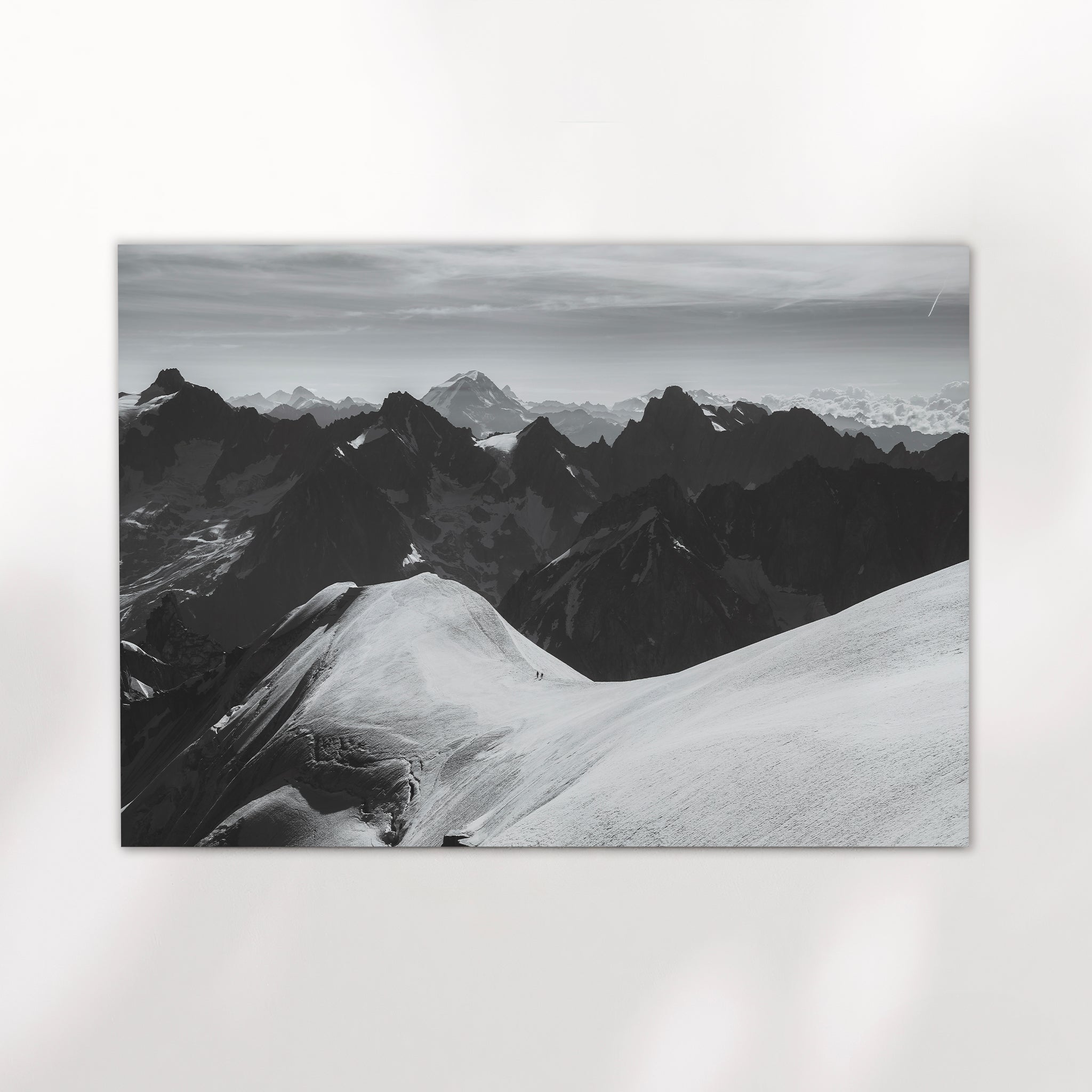 Chamonix Alpine Adventure - Mountaineers Wall Art Print | Fine Art Photography