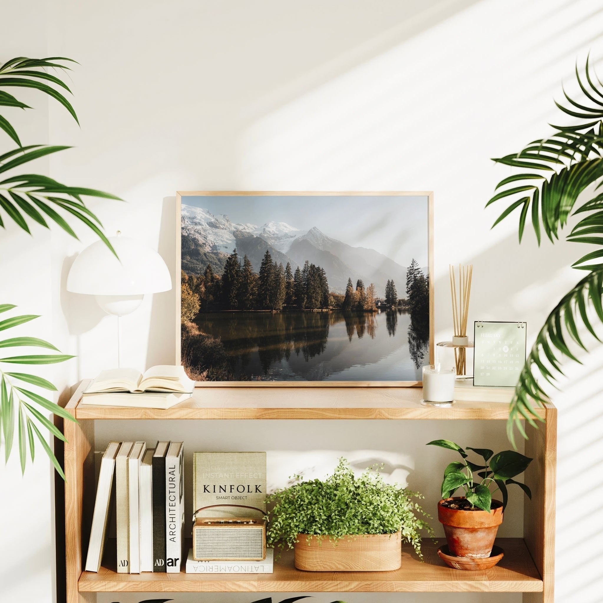 Lac des Gaillands Wall Art – Chamonix Landscape Print