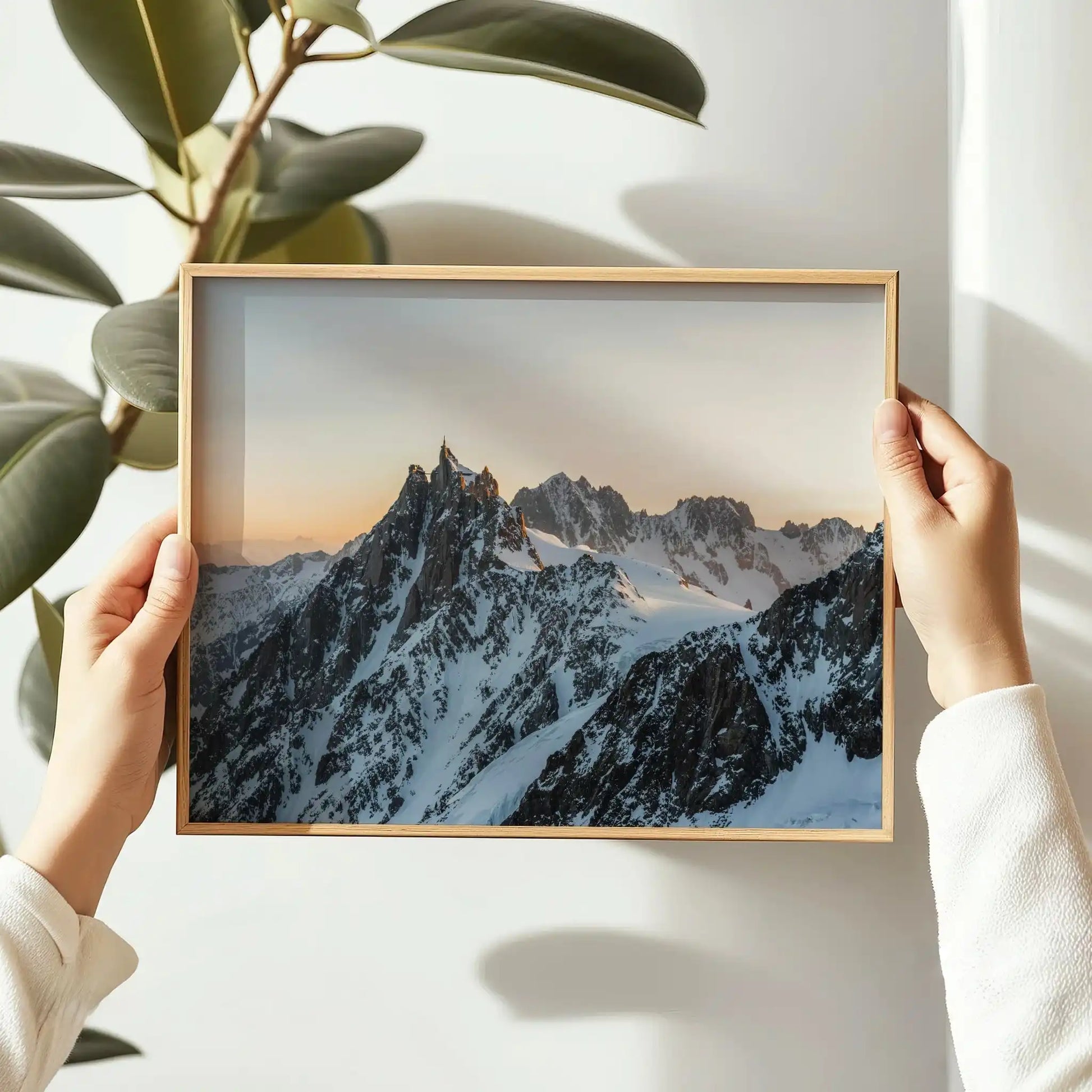 Aiguille du Midi Mountain Print - Chamonix Wall Art by Chamonix Prints