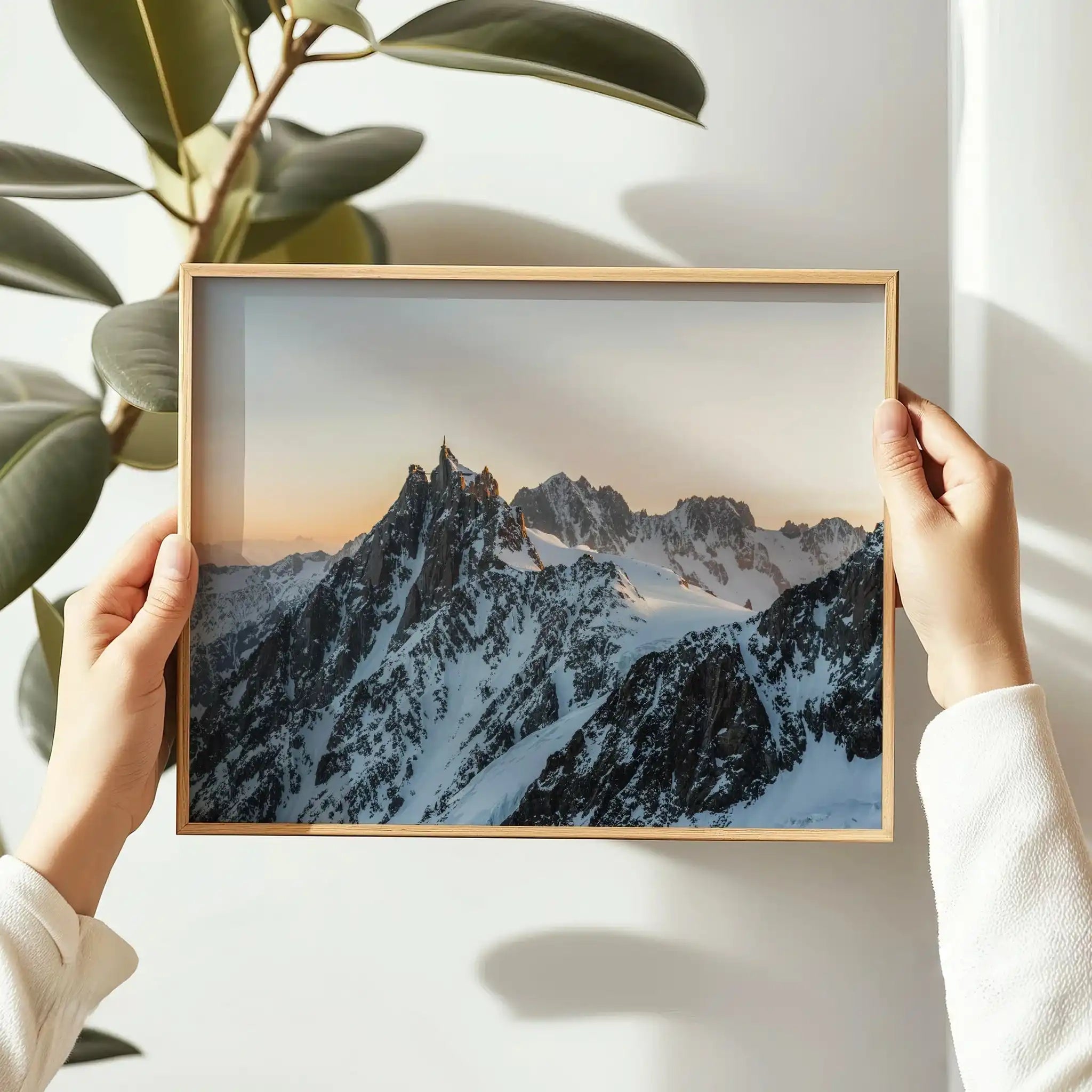 Aiguille du Midi Mountain Print - Chamonix Wall Art by Chamonix Prints