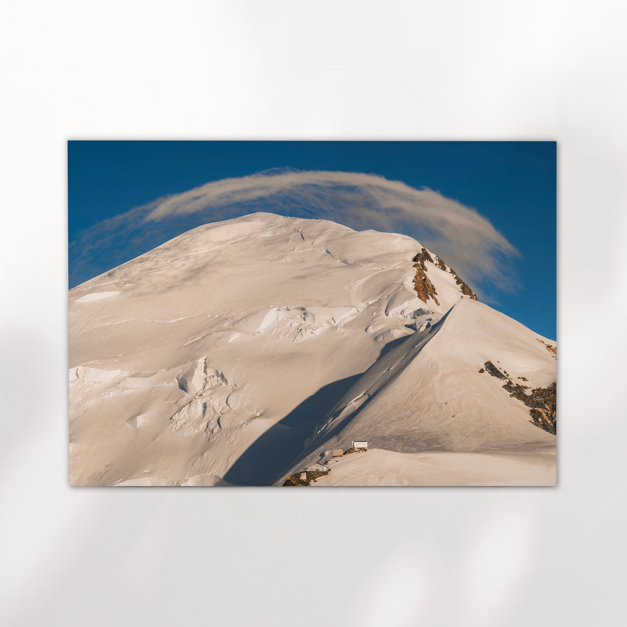 A Captivating View of the Mont Blanc Summit Route