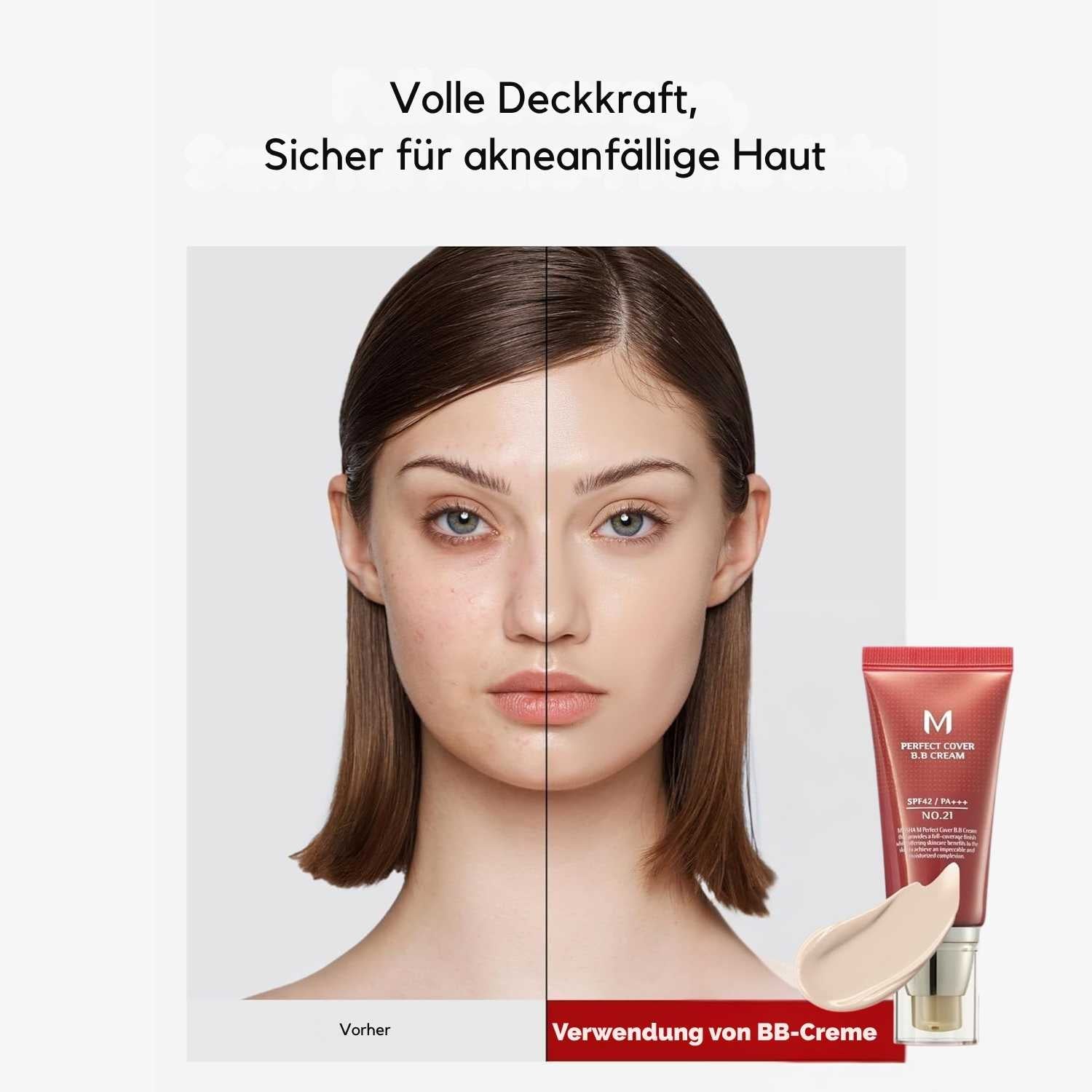 Missha M Perfect Cover BB Cream No.21 Light Beige