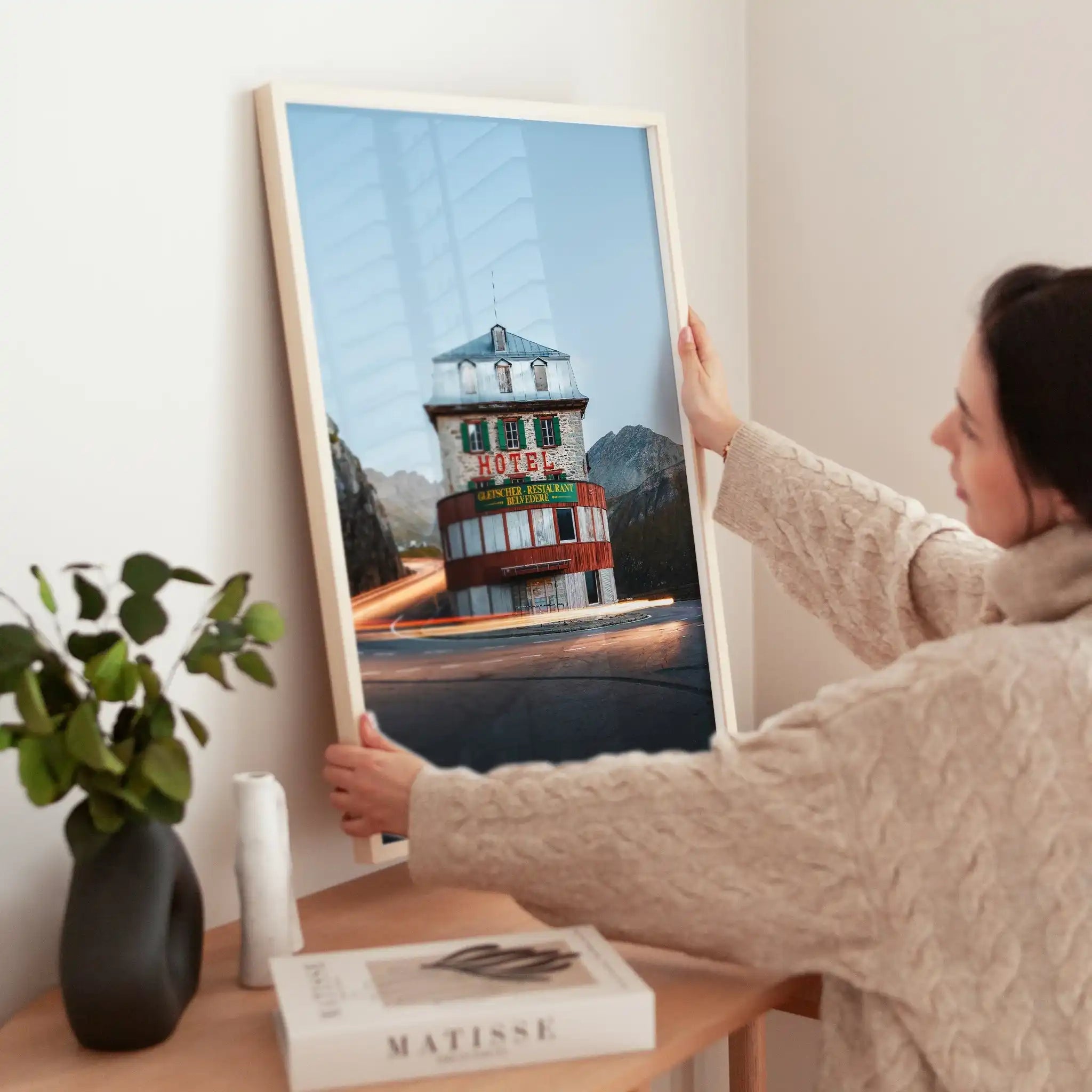 Belvedere Hotel, Furka Pass, Switzerland by Chamonix Prints