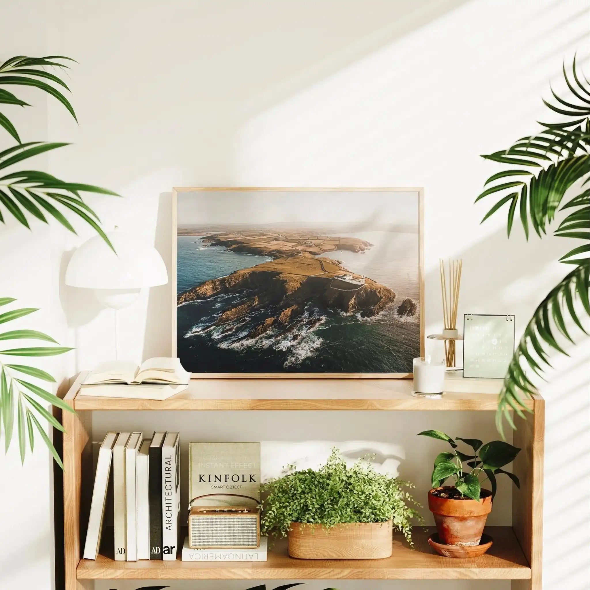 Galley Head Lighthouse, County Cork – Irish Coastal Wall Art Print by Chamonix Prints