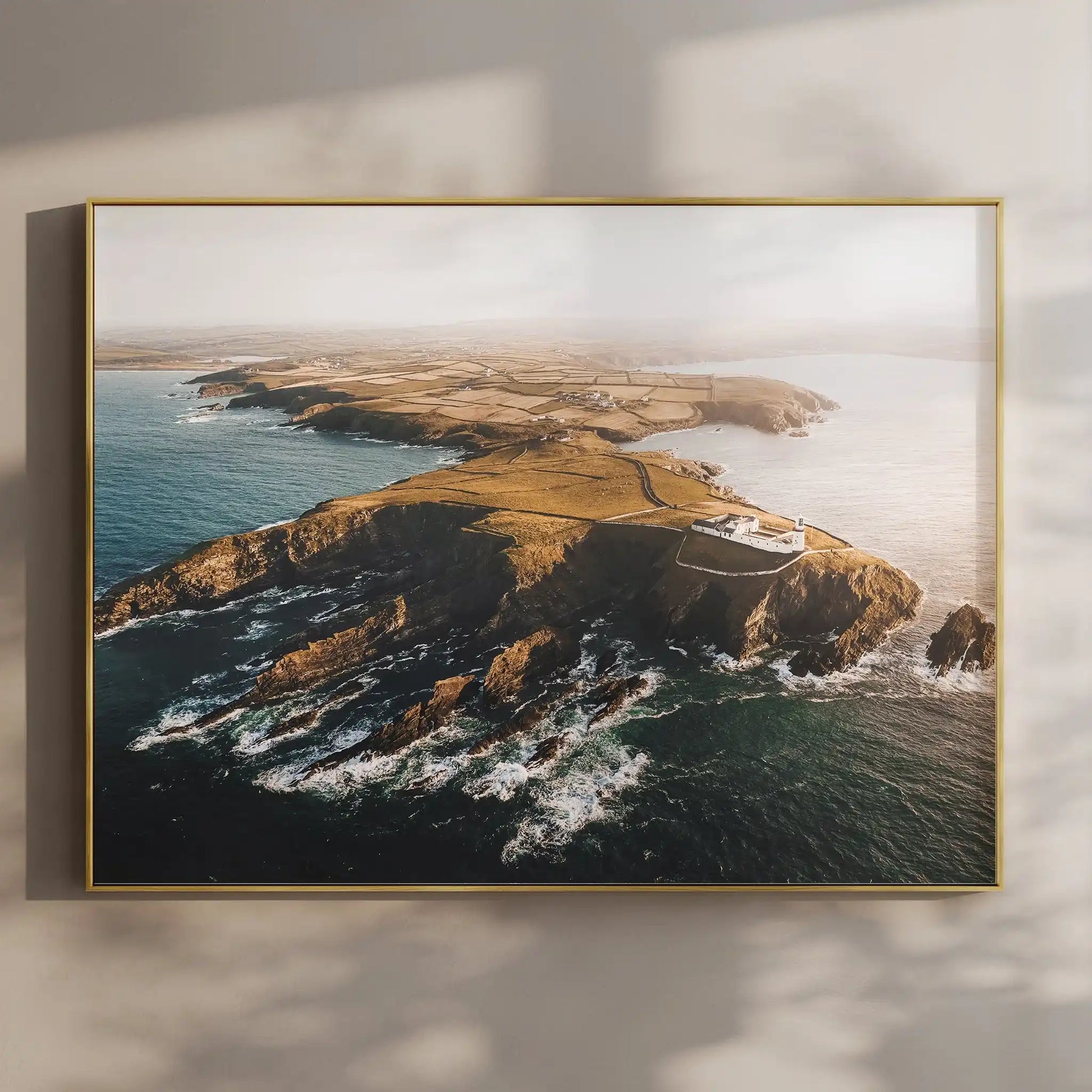 Galley Head Lighthouse, County Cork – Irish Coastal Wall Art Print by Chamonix Prints