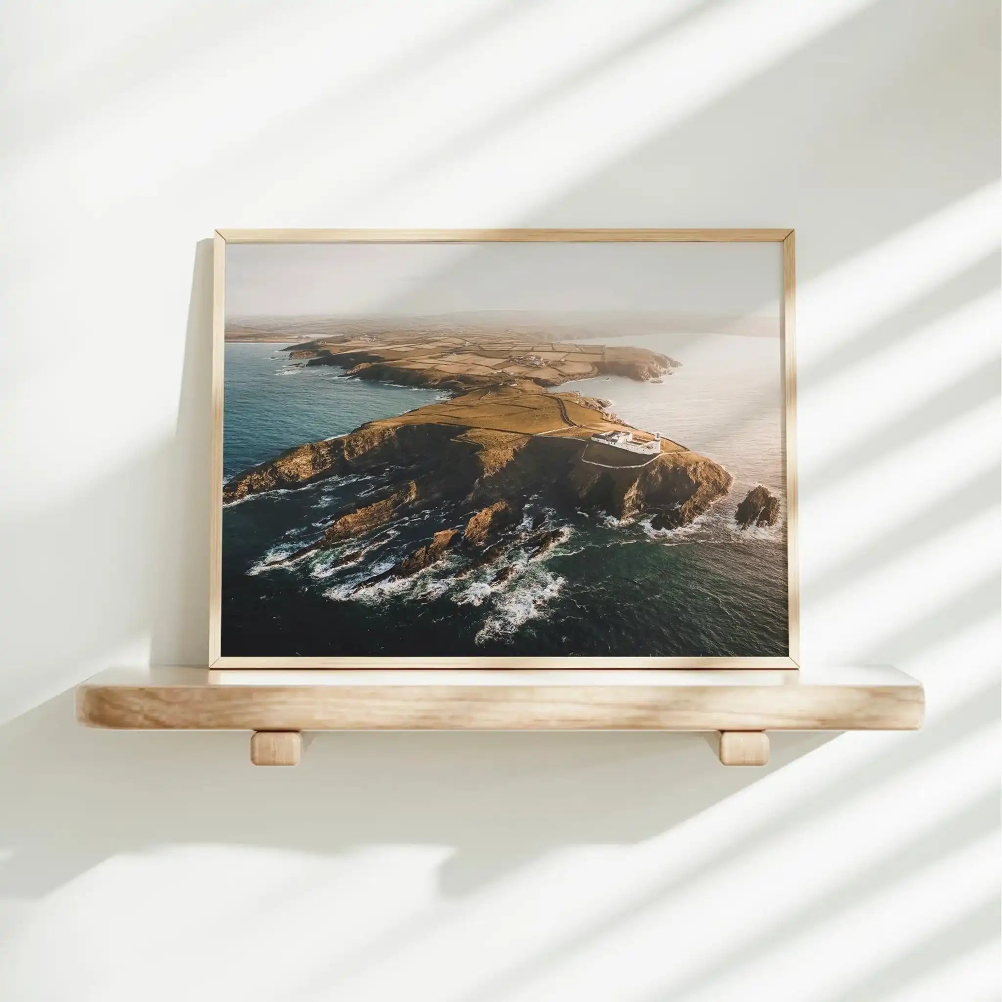 Galley Head Lighthouse, County Cork – Irish Coastal Wall Art Print by Chamonix Prints