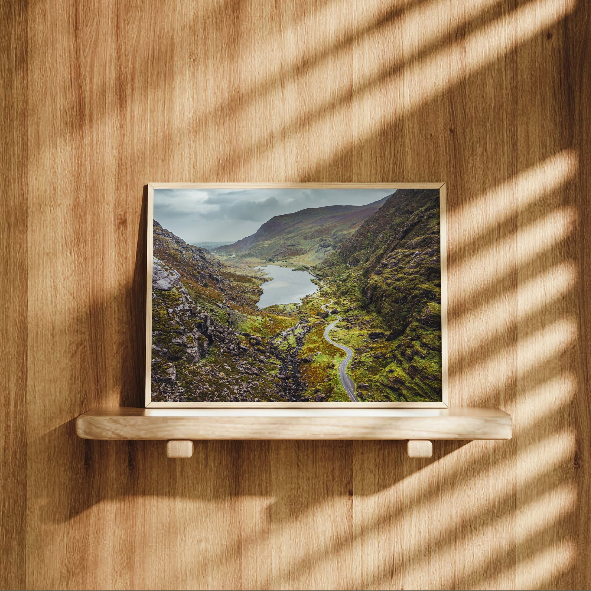 Gap of Dunloe Ireland Wall Art – Aerial Landscape Photography Print