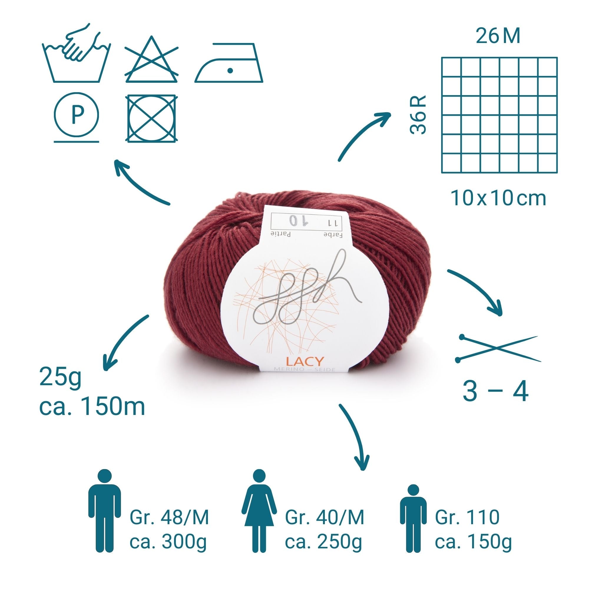 GGH Lacy |  011 - Kardinalrot