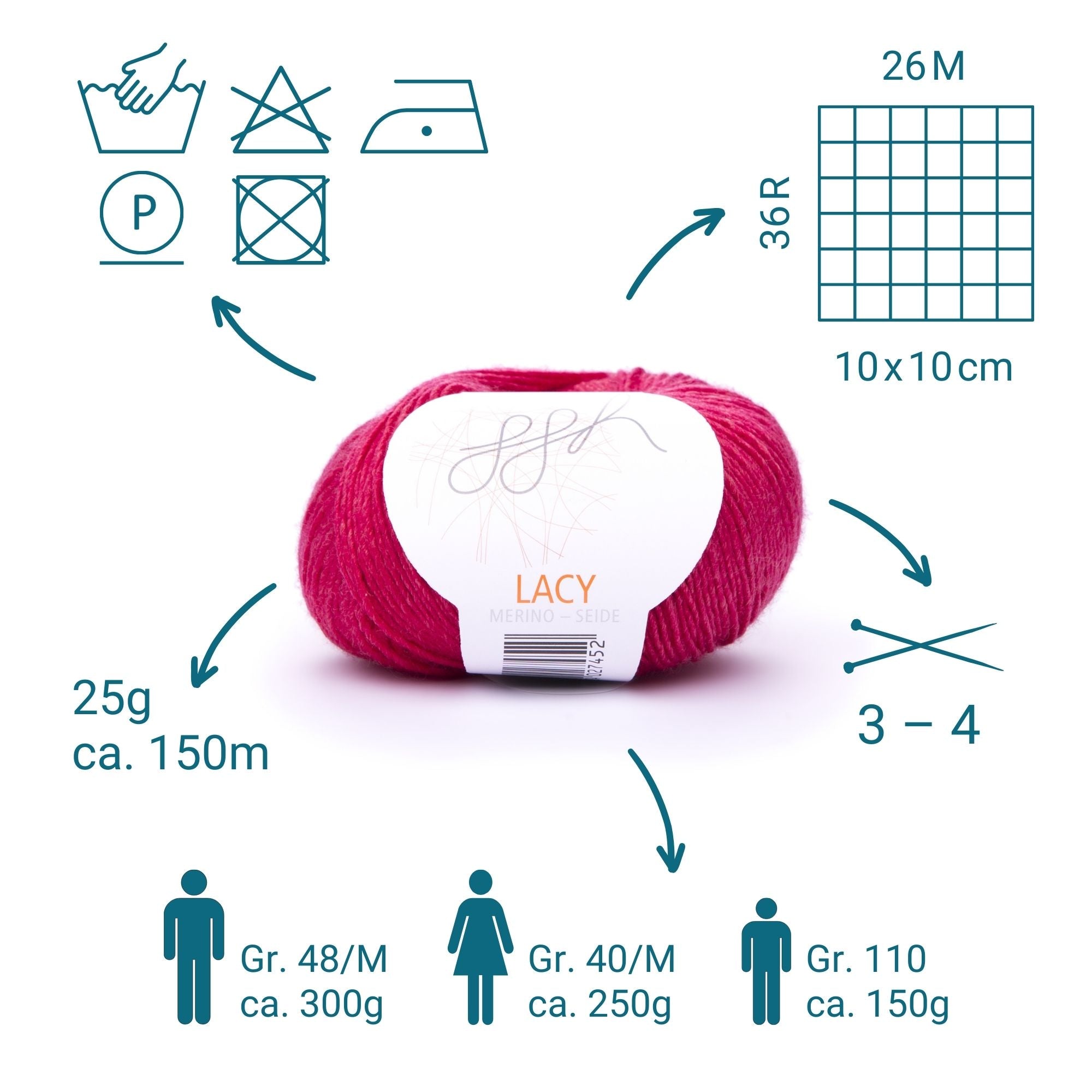 GGH Lacy |  017 - Korallenrot