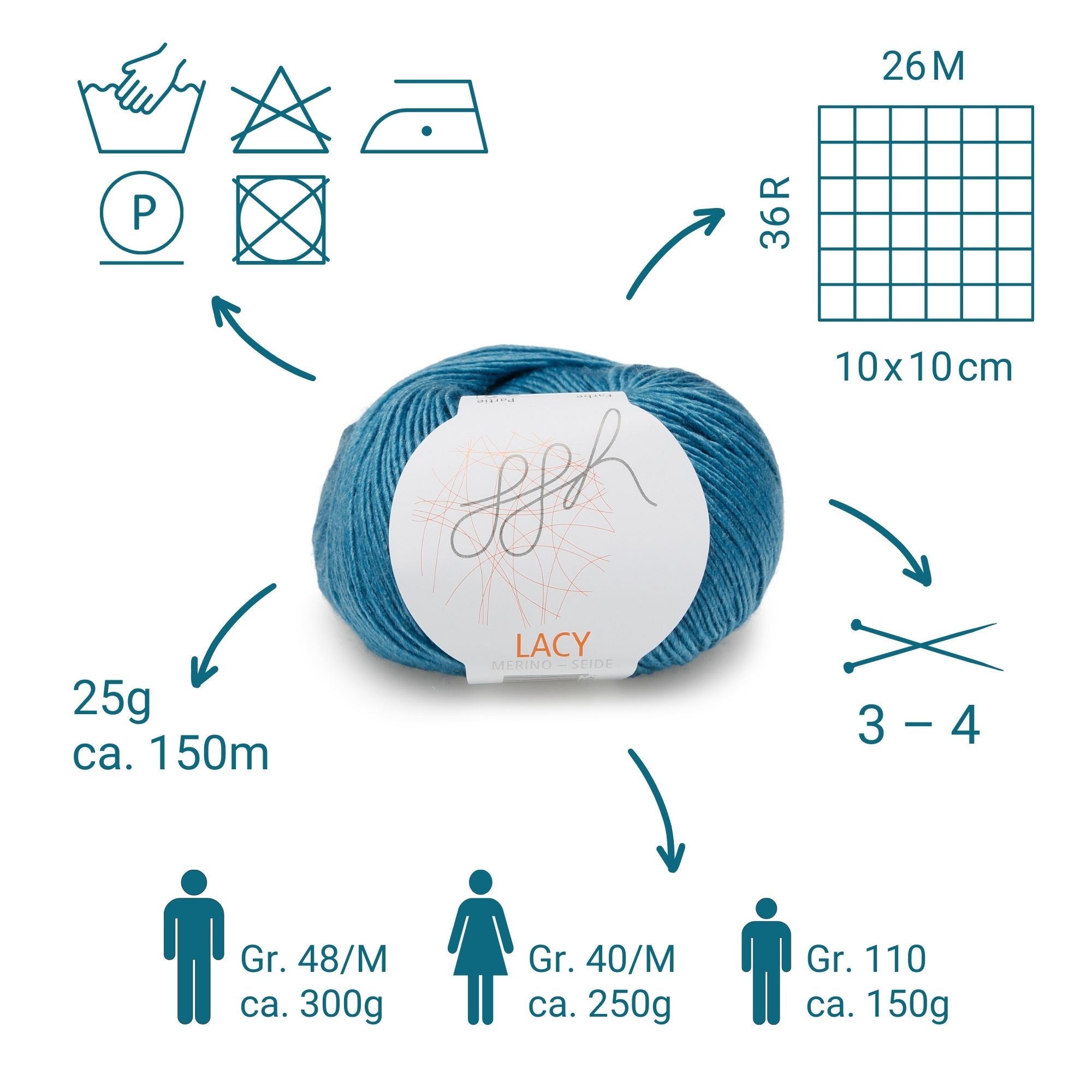 GGH Lacy |  022 - Türkis