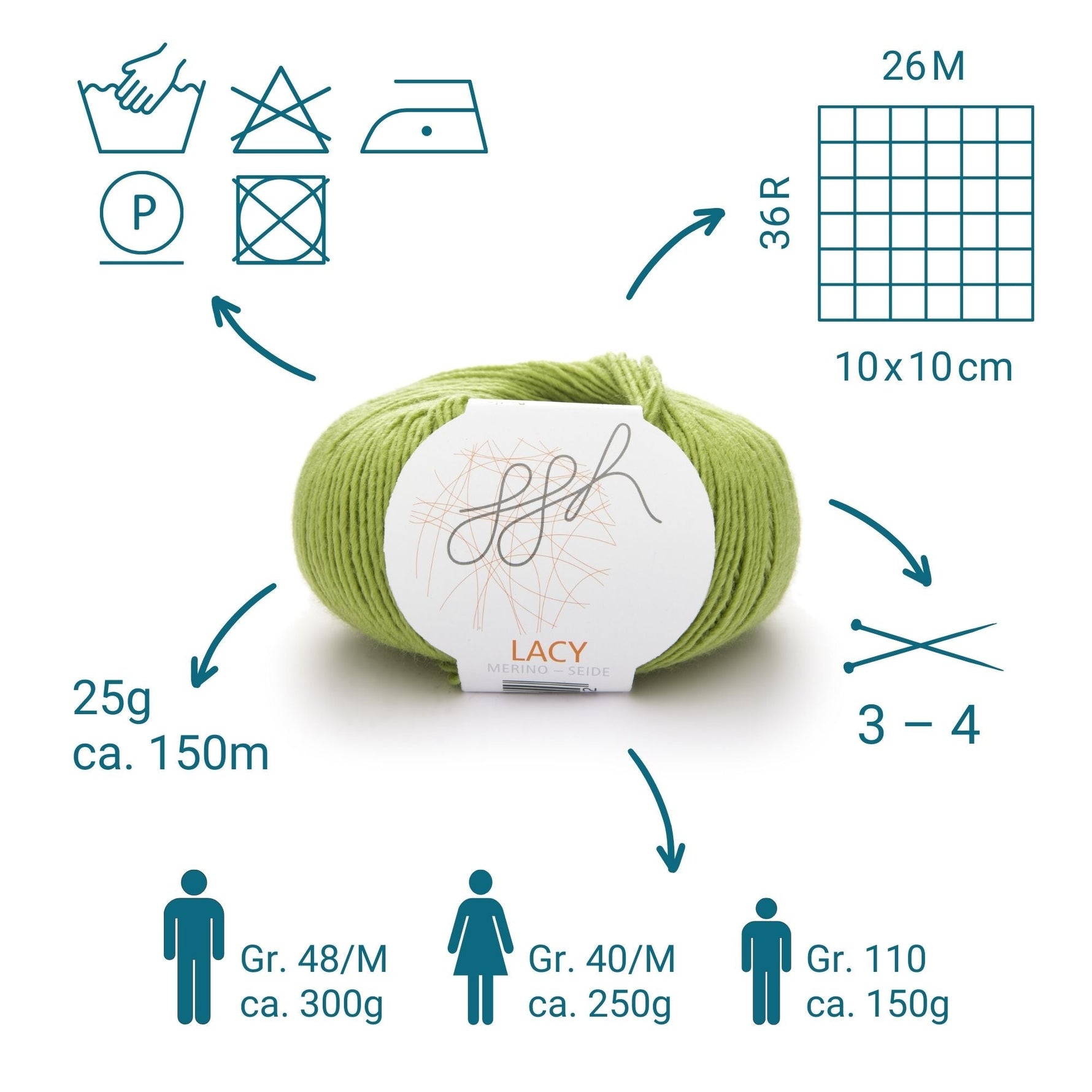 GGH Lacy |  006 - Apfelgrün