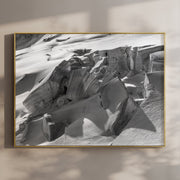 Glacier de Taconnez Wall Art Print | Chamonix Glacier Photography