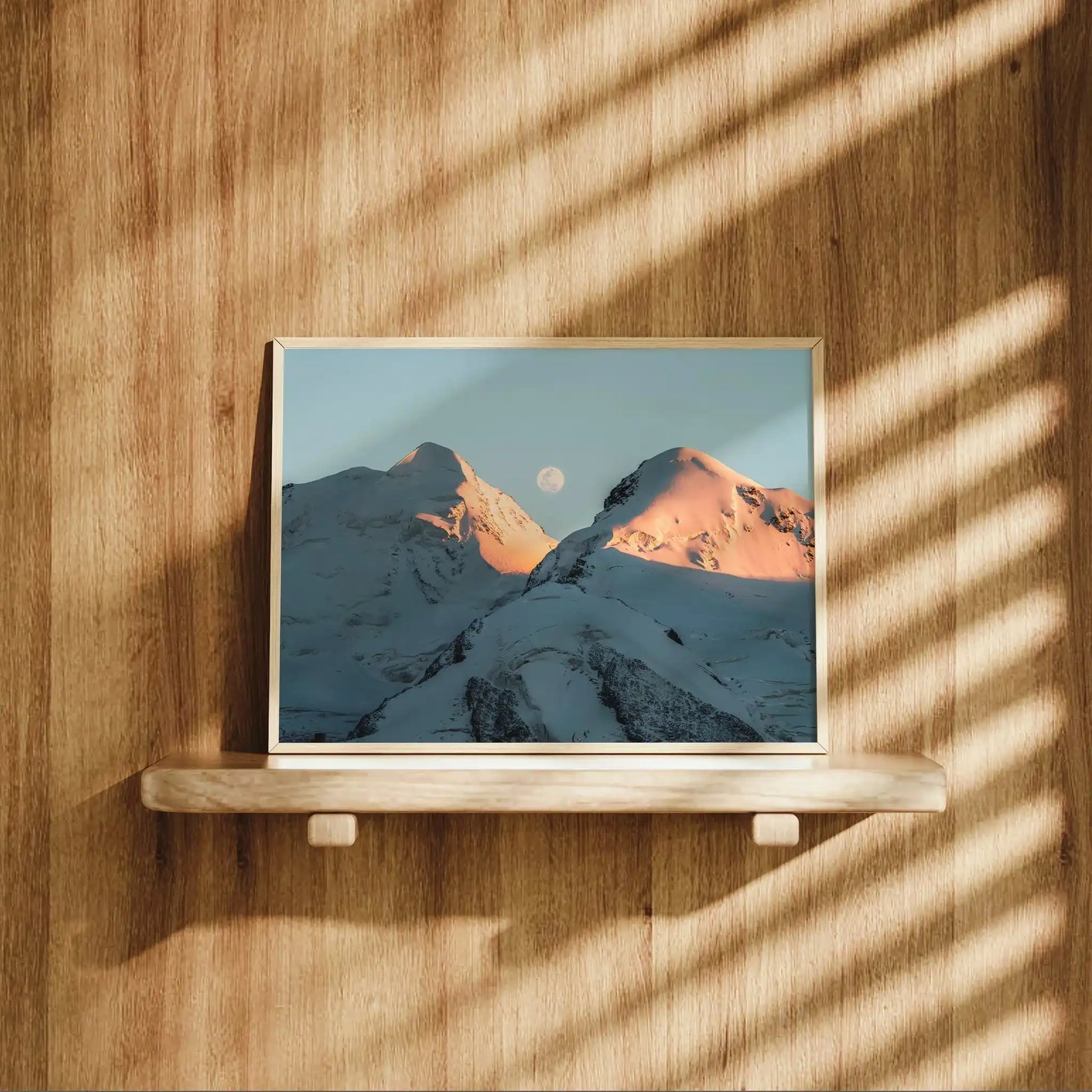 Castor & Pollux Peaks – Swiss Alps, Switzerland by Chamonix Prints