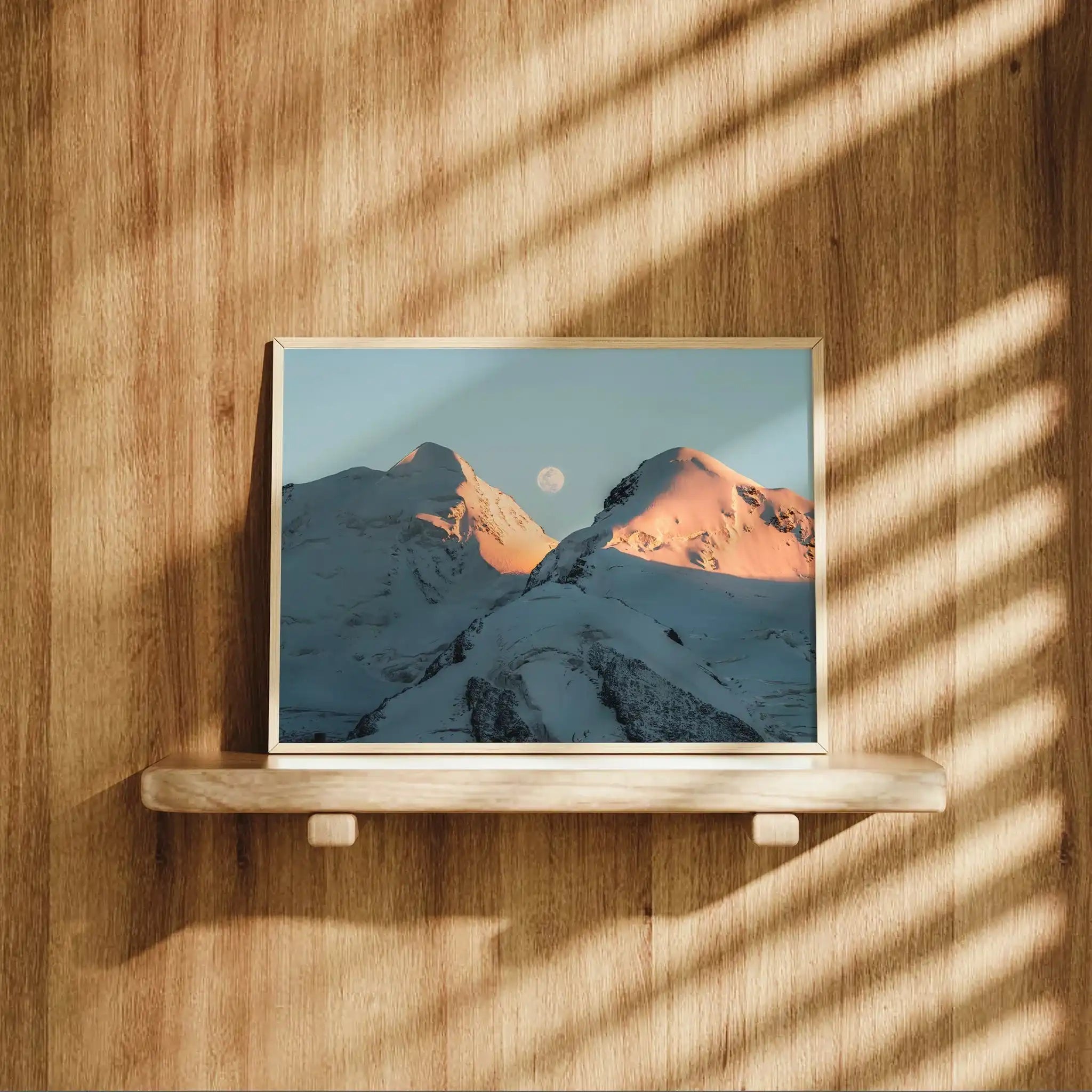 Castor & Pollux Peaks – Swiss Alps, Switzerland by Chamonix Prints