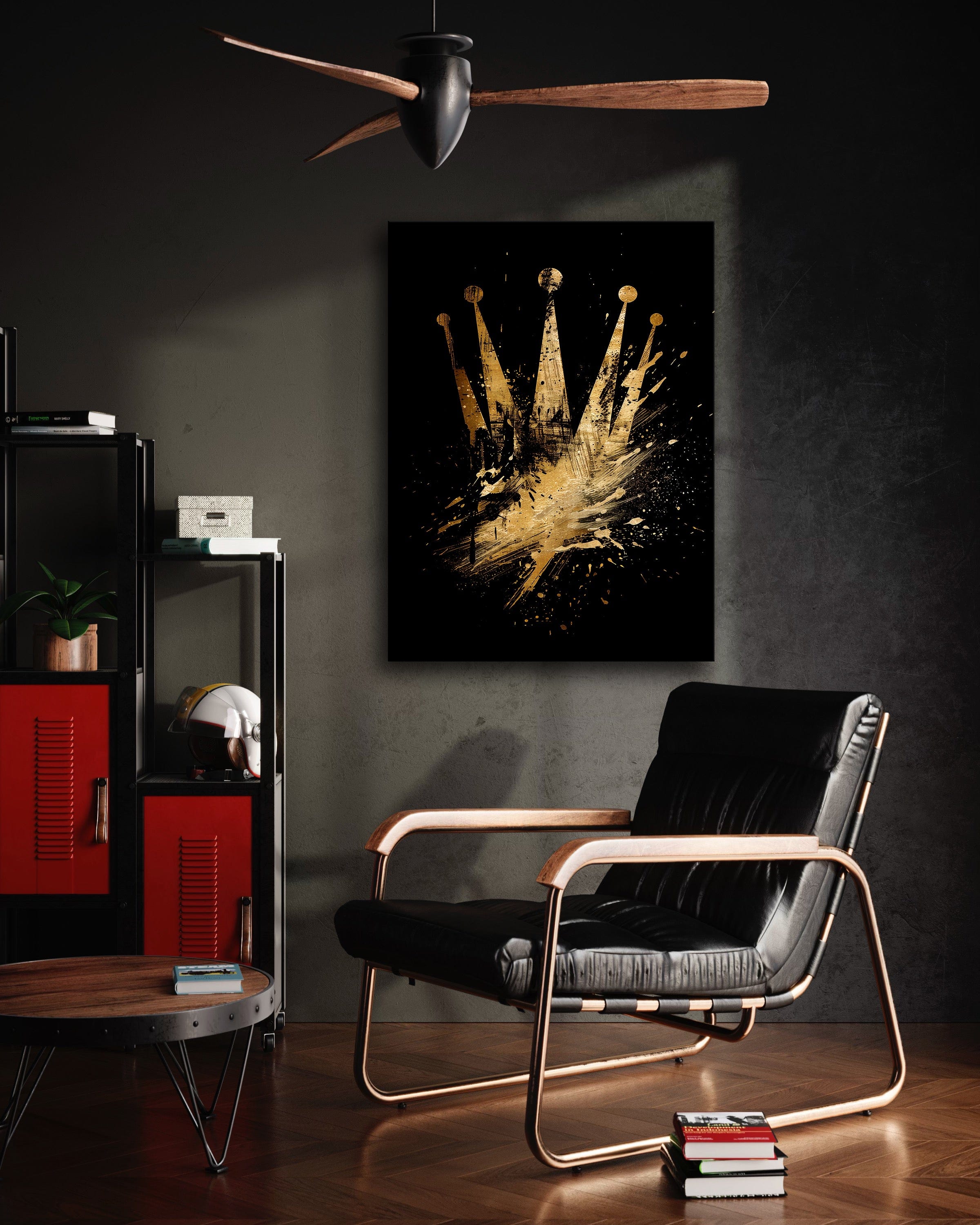 Golden Rolex - Leinwandbild Pop Art / Luxuriös