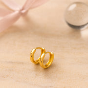 Ohrringe aus 925er Sterling-Silber, Mini-Creolen