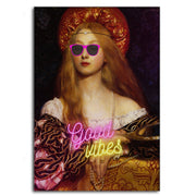 Good Vibes - Leinwandbild Quotes by SimpleCanvas