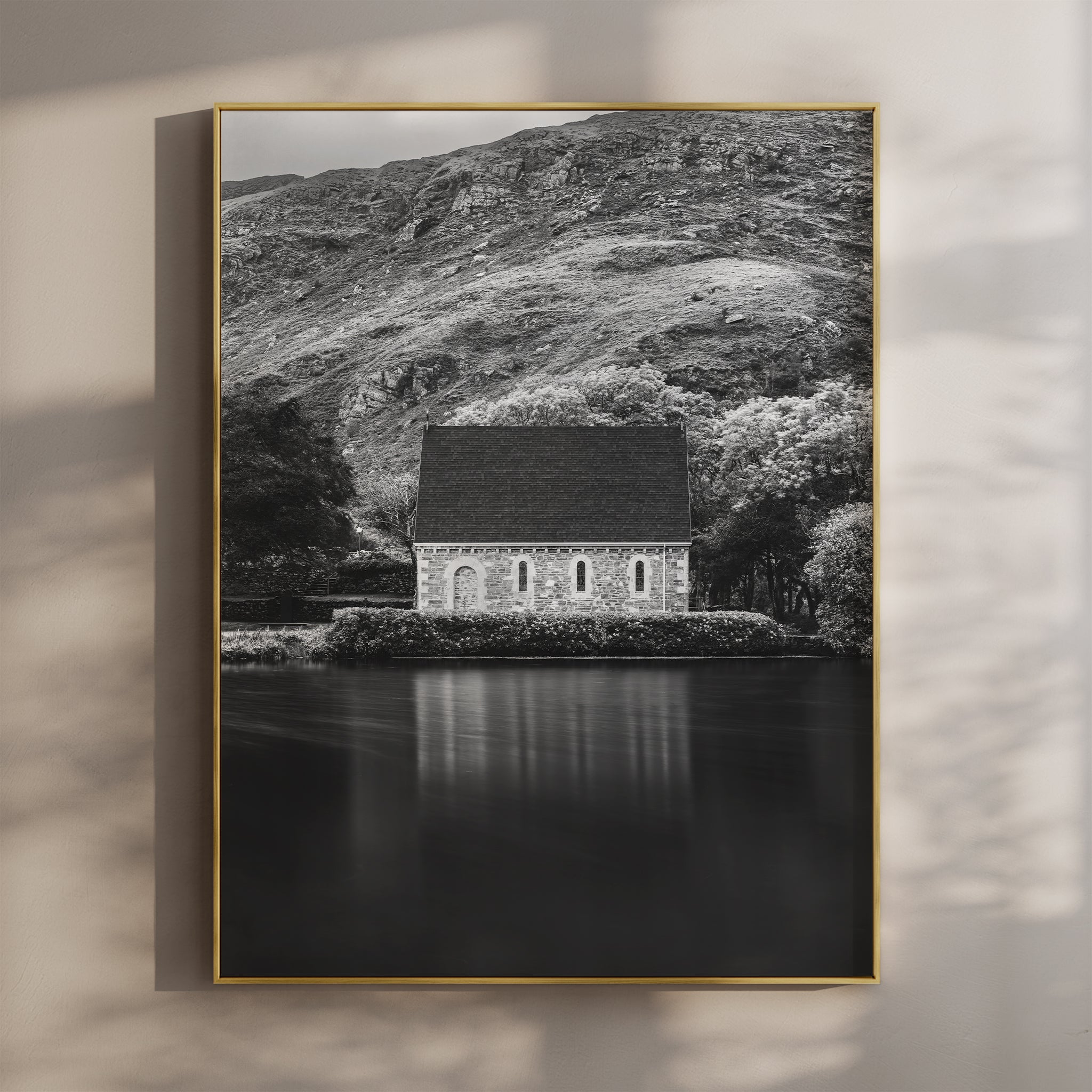 Gougane Barra Chapel – Ireland Landscape Photography Print