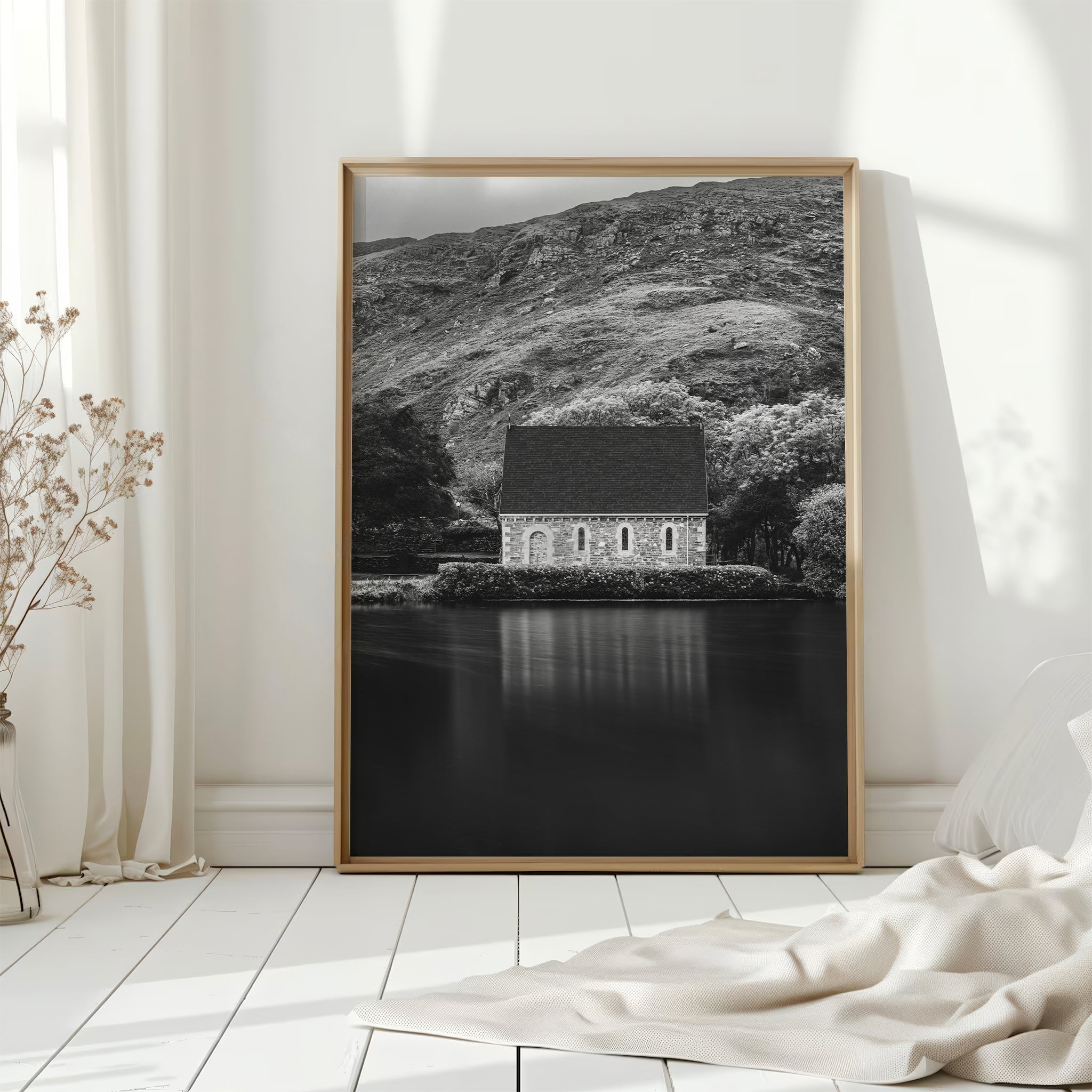Gougane Barra Chapel – Ireland Landscape Photography Print