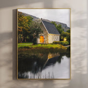 Gougane Barra Church Cork Wall Art Print – Irish Photography by Chamonix Prints