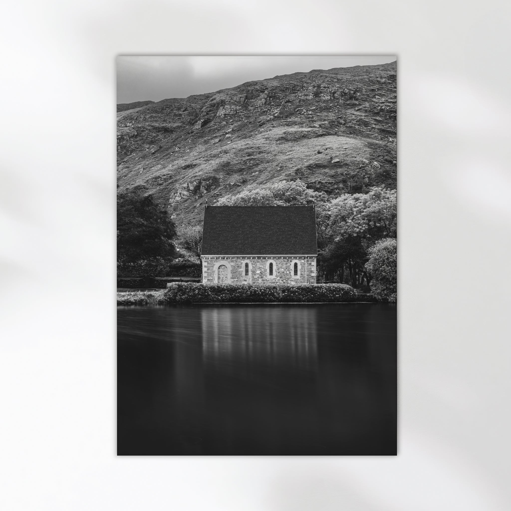Gougane Barra Chapel – Ireland Landscape Photography Print
