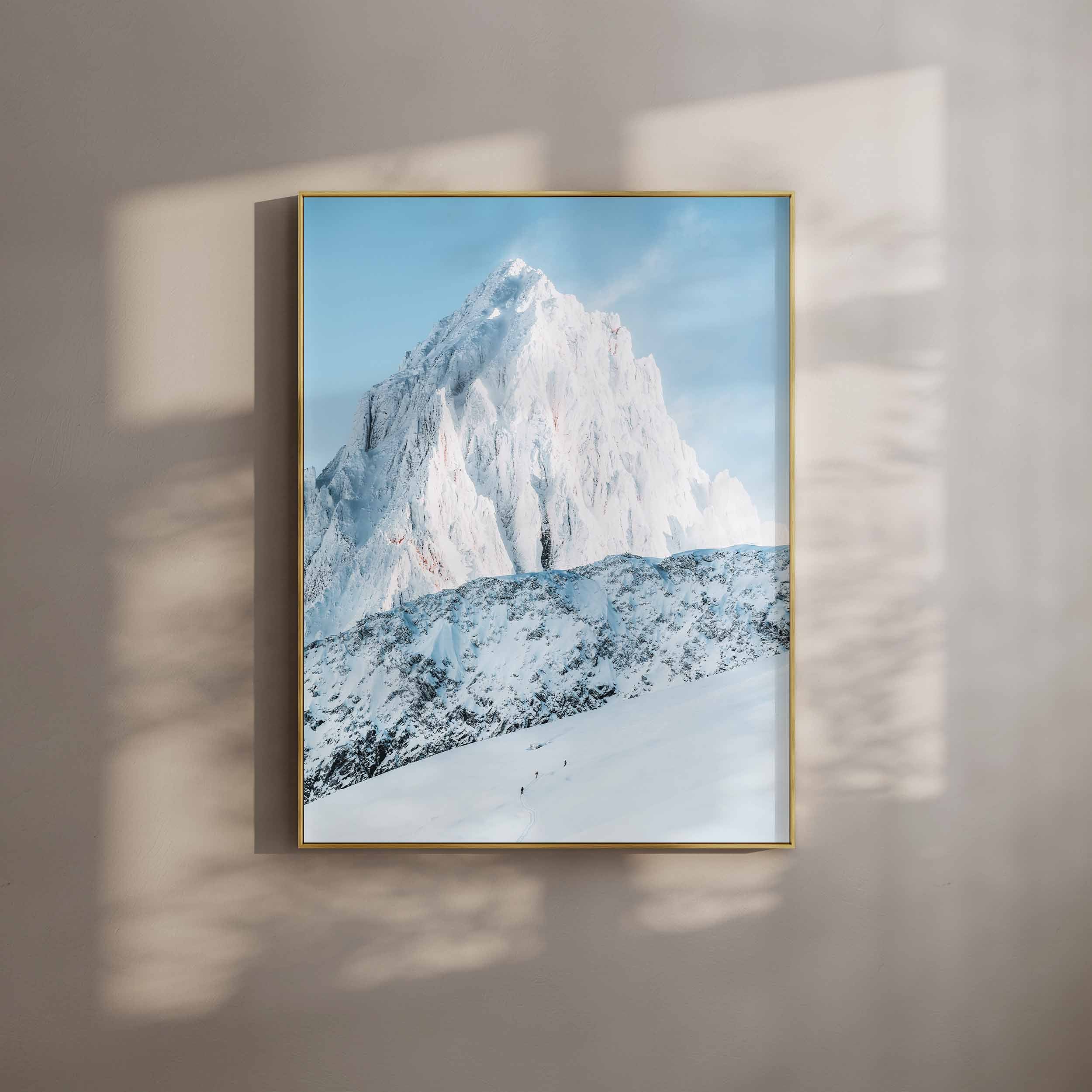 Chamonix Peaks – Set of 6 Alpine Prints