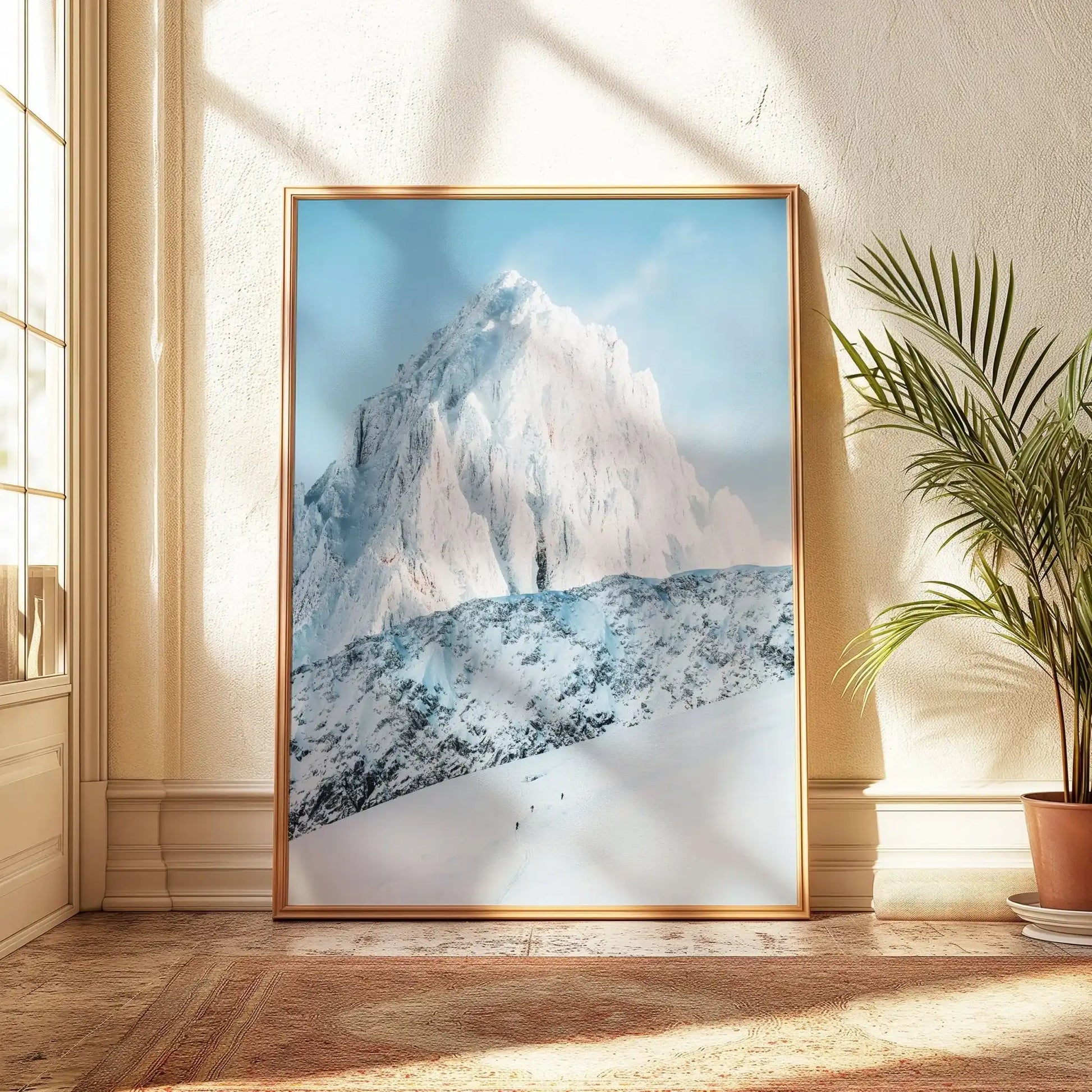 Chamonix Mountains Triptych Wall Art Set by Chamonix Prints