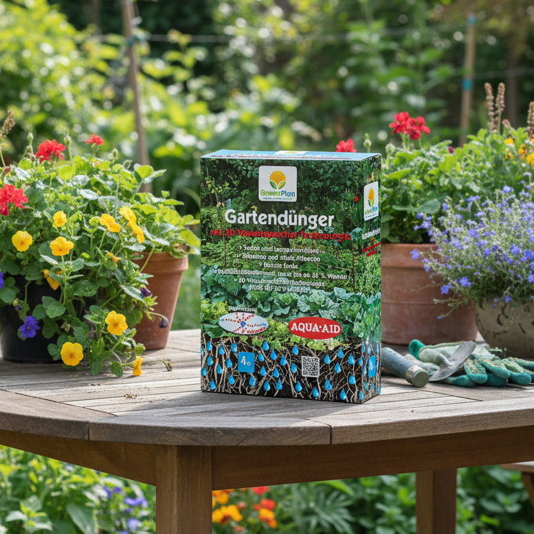 GreenPlan GP 3 D GreenPlan Gartendünger + 3D Wasserspeicher 4 kg