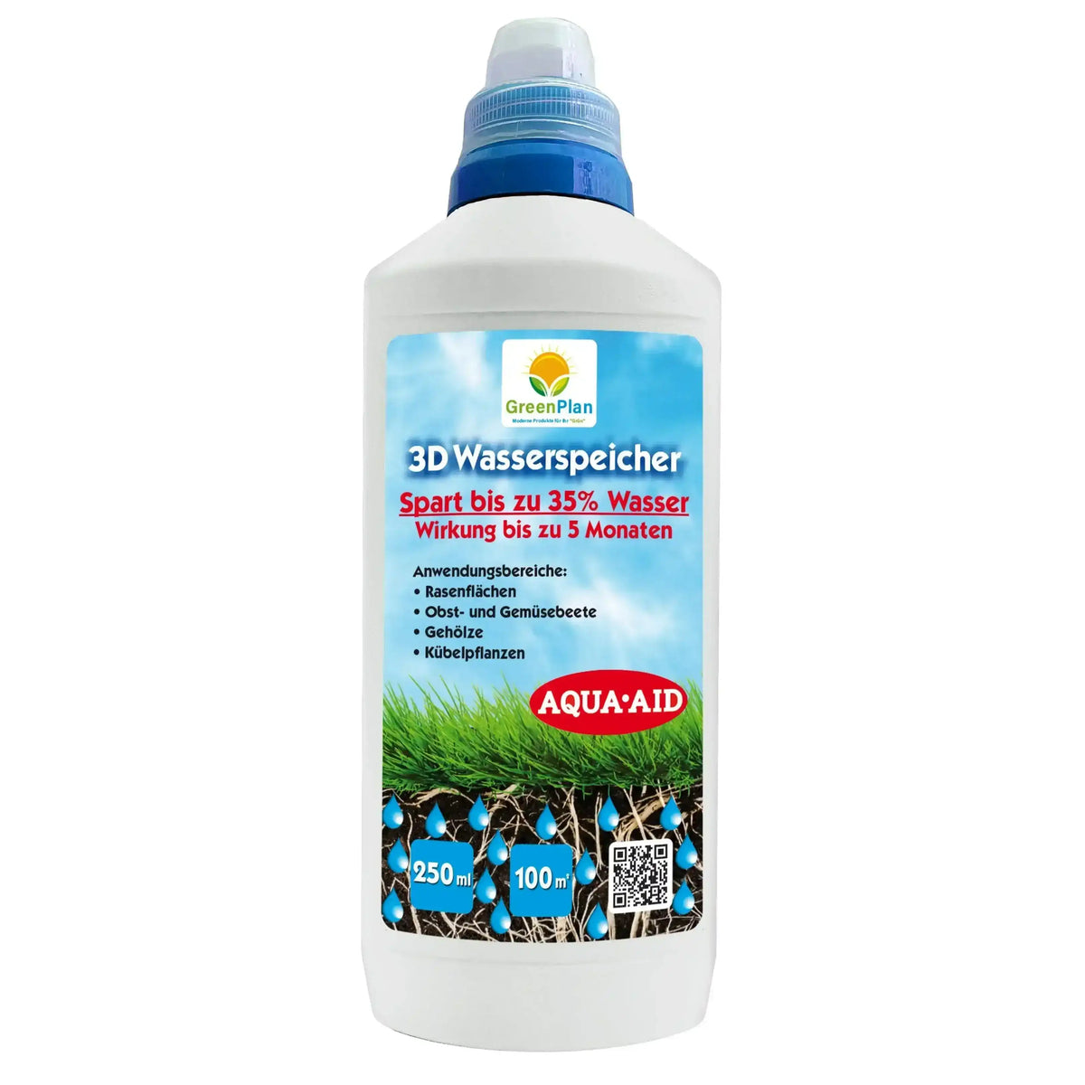 GreenPlan GP 3 D Wasserspeicher flüssig 250 ml