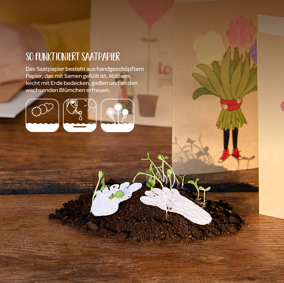 Osterkarte "Frohe Ostern"