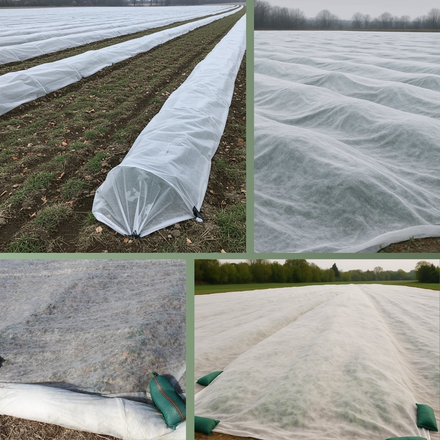 Erntevlies 19 g/m² – effektiver Schutz für Frühbeete