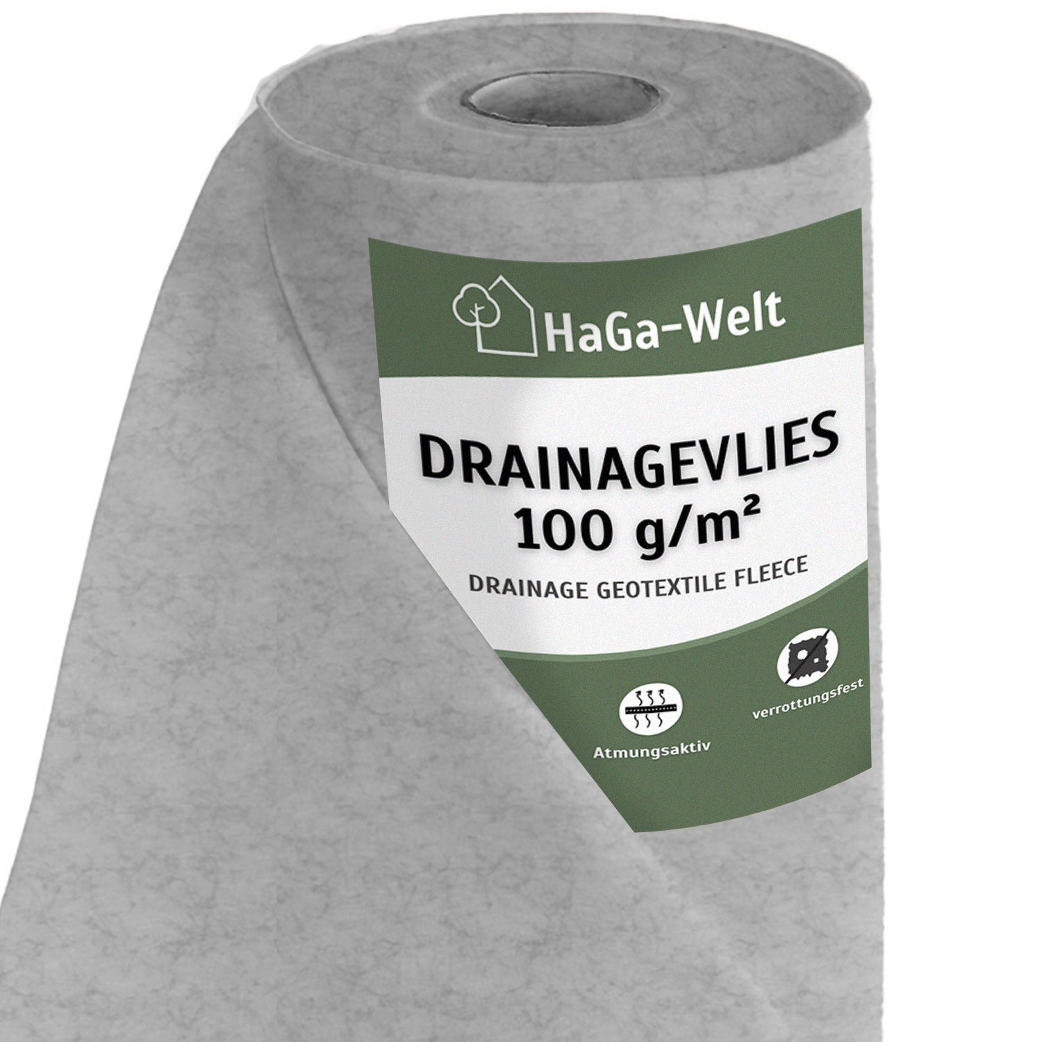 Drainagevlies 100 g/m² – ideal zum Drainage verlegen
