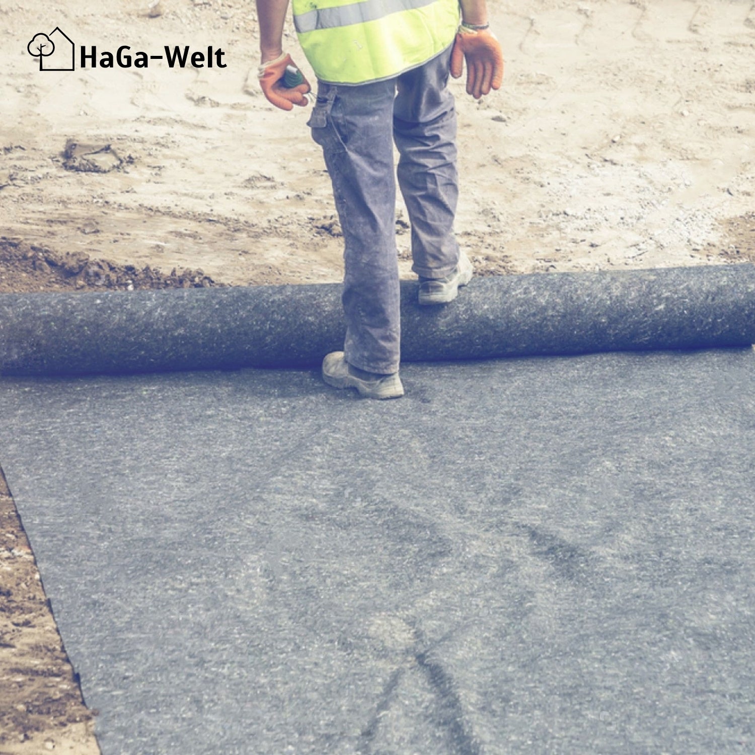 Drainagevlies 120 g/m² – trennt Schicht für Schicht im Gartenbau