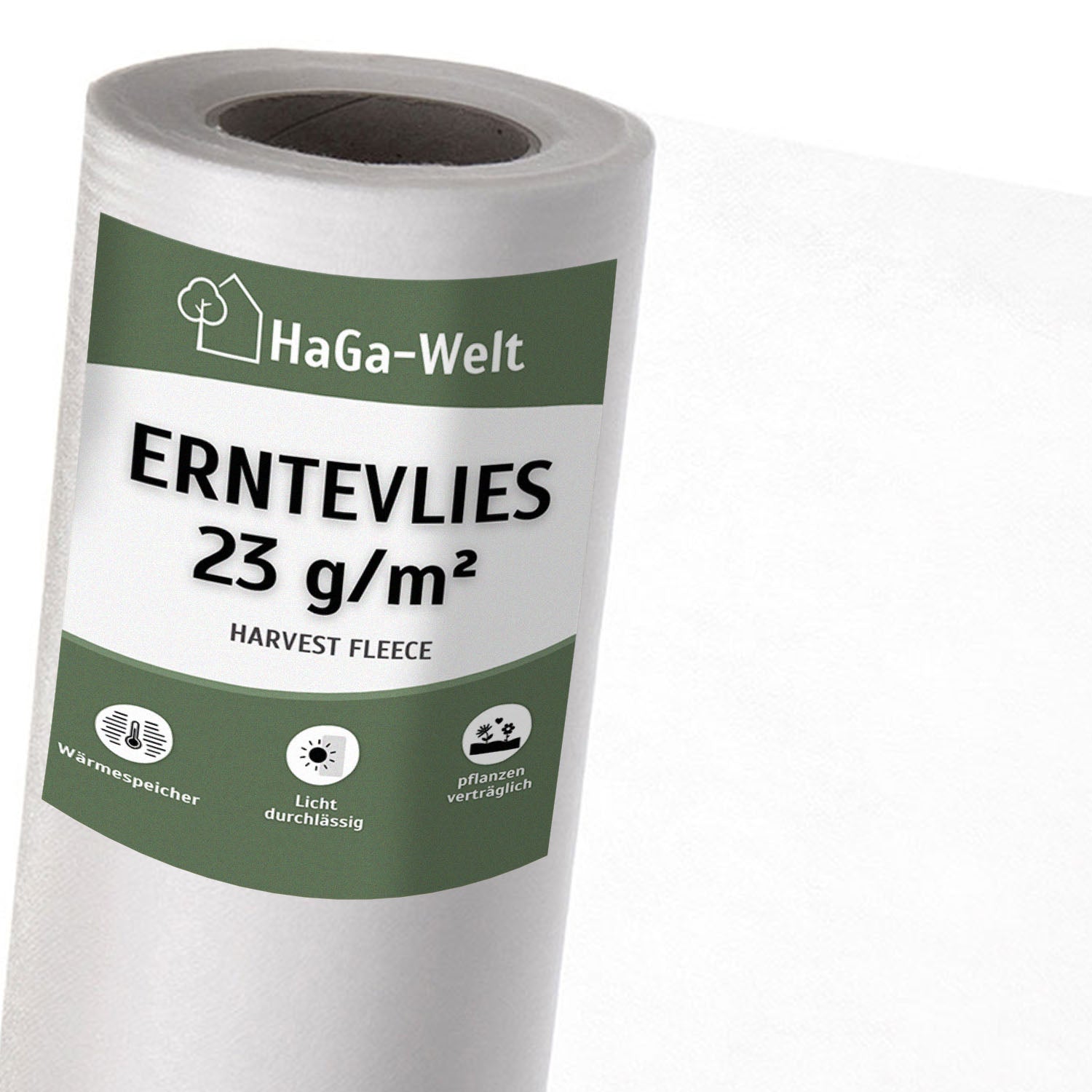 Erntevlies 23g/m² – Frostschutz für Frühbeete
