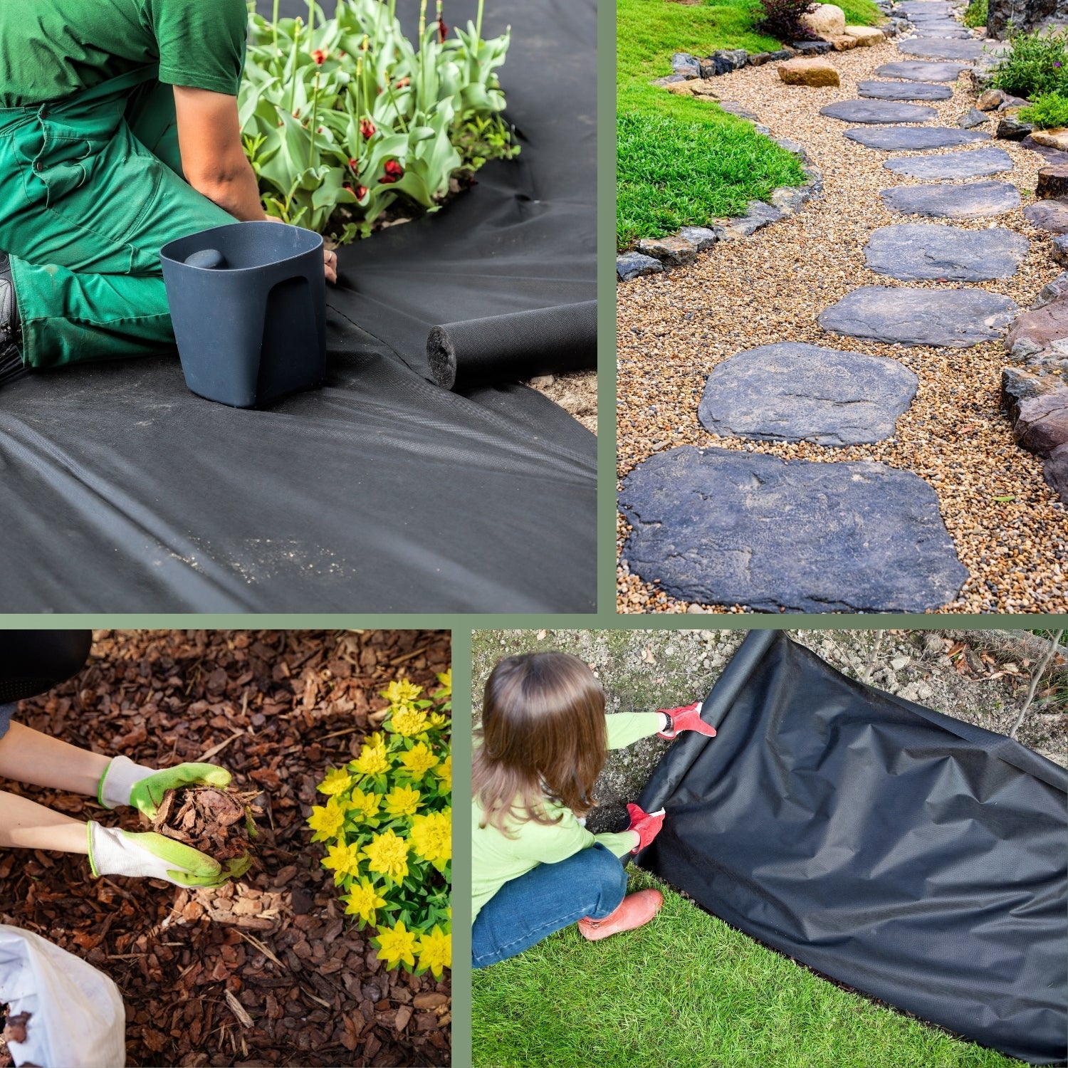 Premium+ Unkrautvlies 230 g/m² – maximaler Unkrautschutz