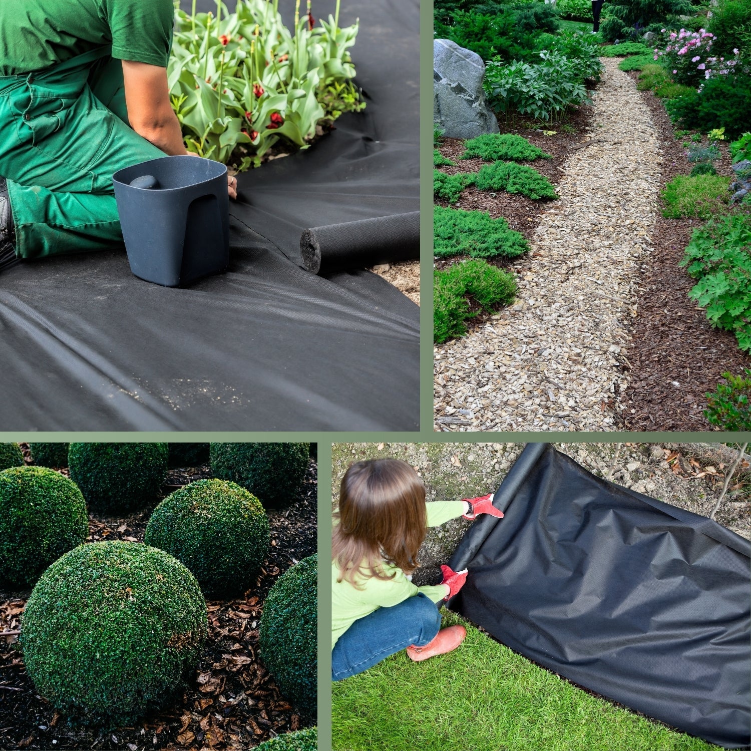 Premium-Unkrautvlies 200g/m² – verabschieden Sie sich von Unkraut im Garten