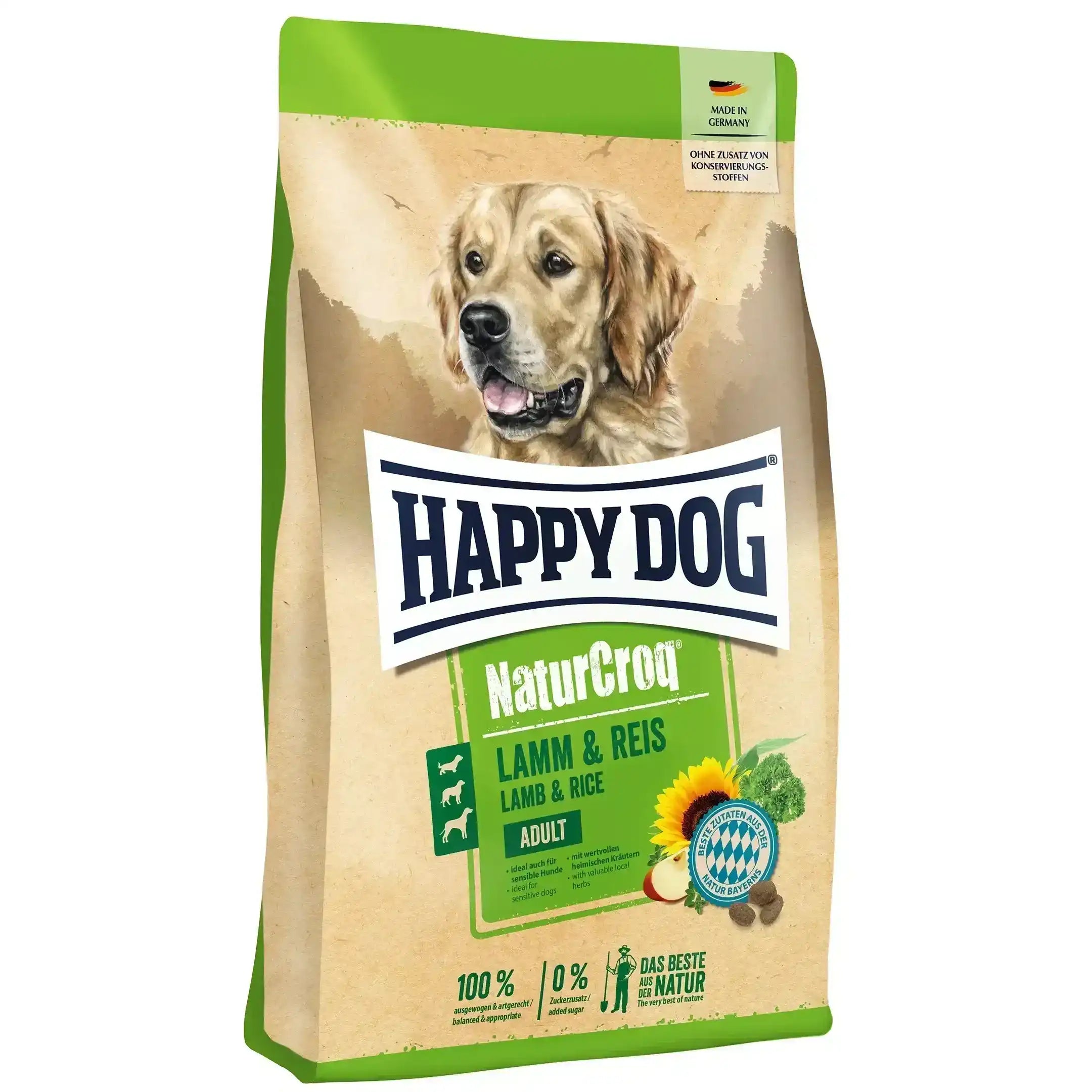 Happy Dog Natur NaturCroq Lamm & Reis 1 kg - Japankoi.net
