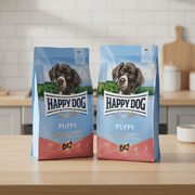 Aktionspaket Happy Dog Sensible Puppy Huhn, Lachs & Kartoffel 2 x 10 kg