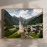 Heiligenblut Wall Art – Austrian Mountains Photography Print by Chamonix Prints