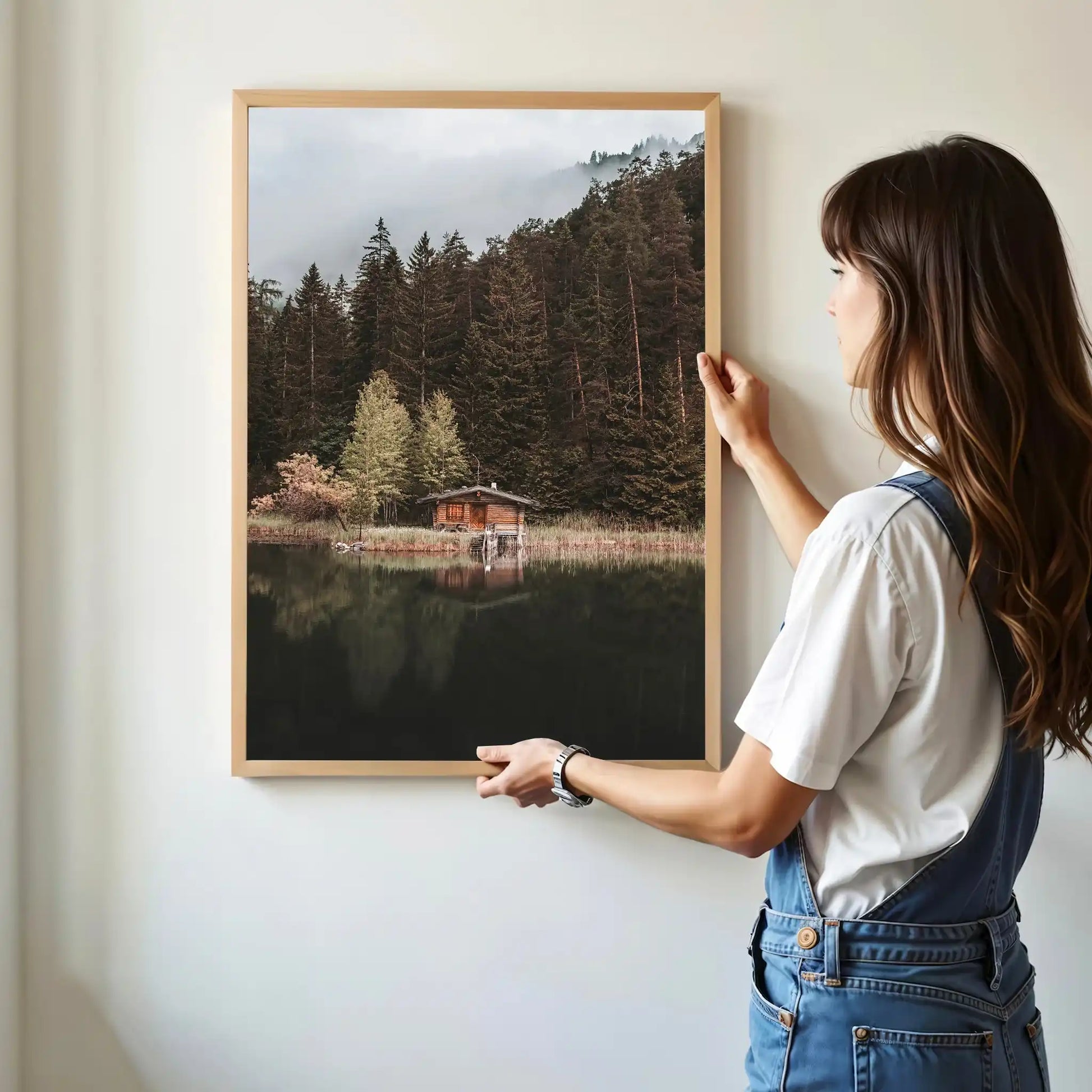 Mittersee Austria Fine Art Print – Landscape Photography Wall Art by Chamonix Prints