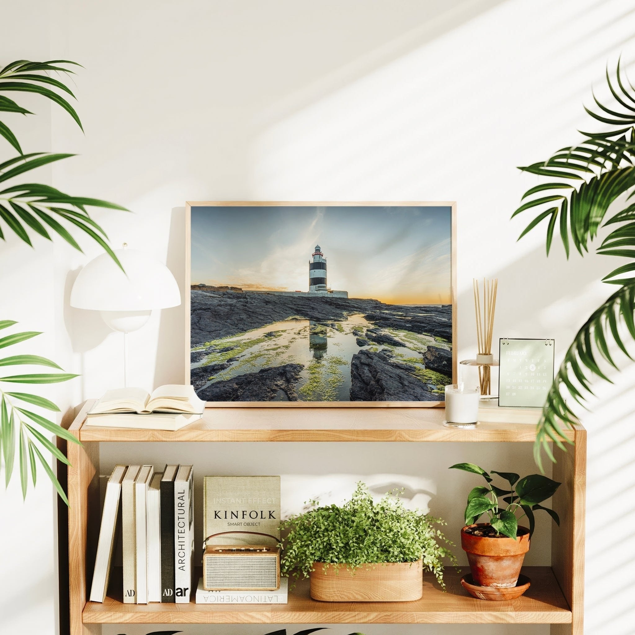 Hook Head Lighthouse Wall Art – Ireland Sunset Print