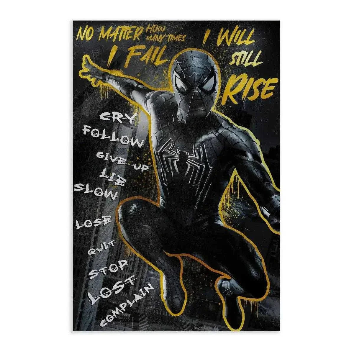 I will still rise - Leinwandbild Motivation by SimpleCanvas