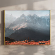 Ibex at Sunrise  – Chamonix Mont Blanc Wall Art Print