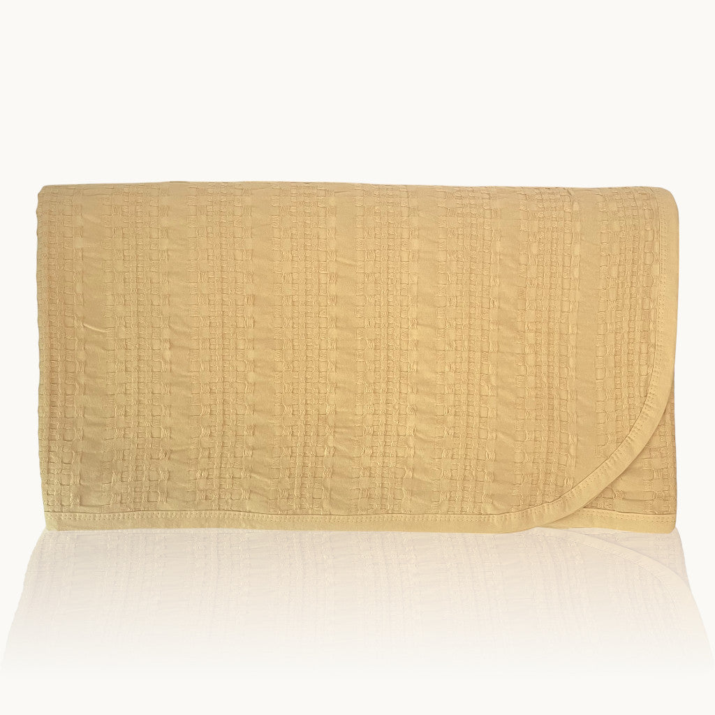 Waffelmuster Tagesdecke Aus Baumwolle Piqué Giza Ägyptische Baumwolle Hochwertige Tagesdecke