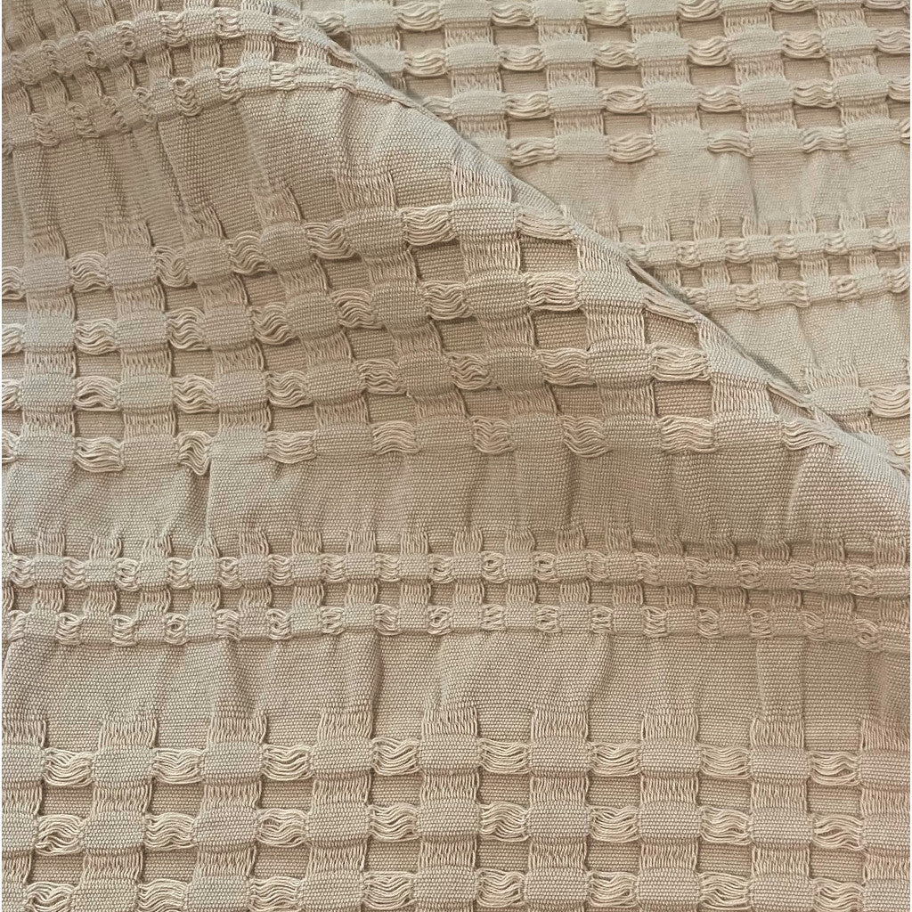 Waffelmuster Tagesdecke Aus Baumwolle Piqué Giza Ägyptische Baumwolle Hochwertige Tagesdecke