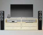 PEDENZA TV-Sideboard/Longboard Massivholz Kommode