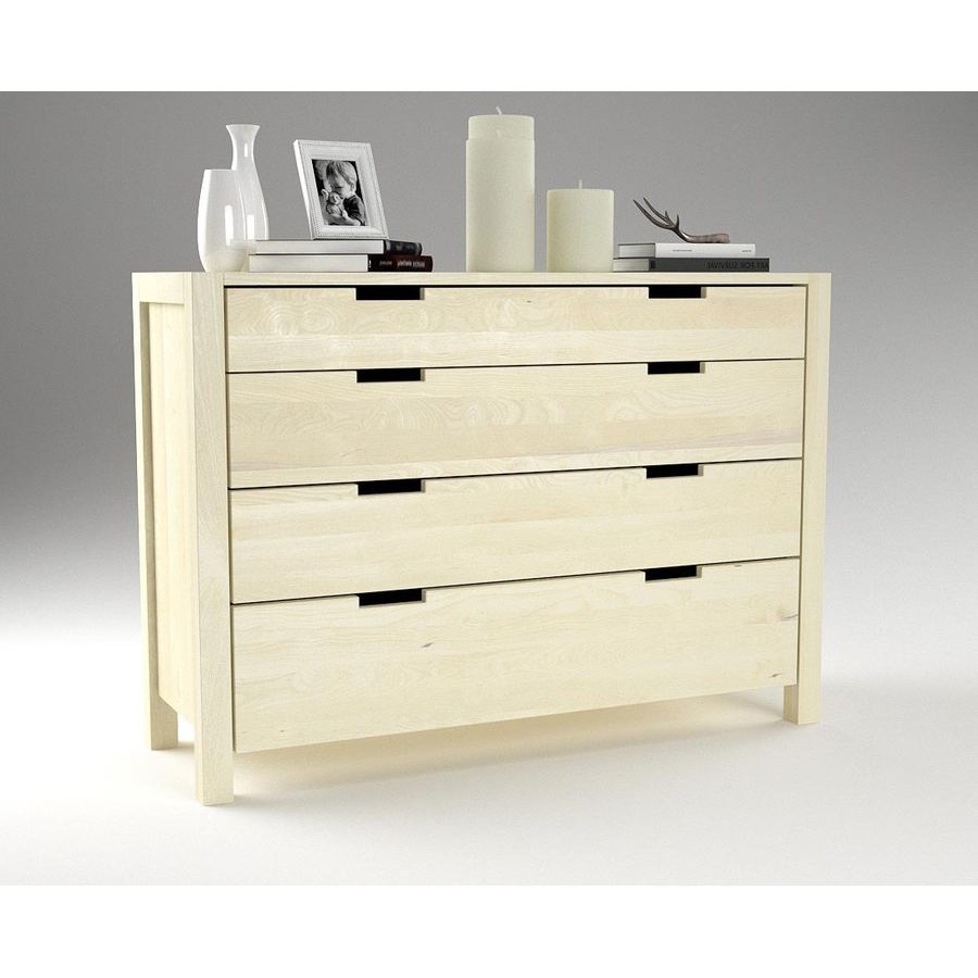 AURA Massivholz Schubladen Kommode