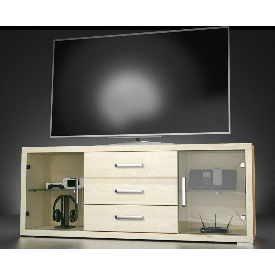 CREATO TV-Sideboard/Longboard Massivholz Kommode